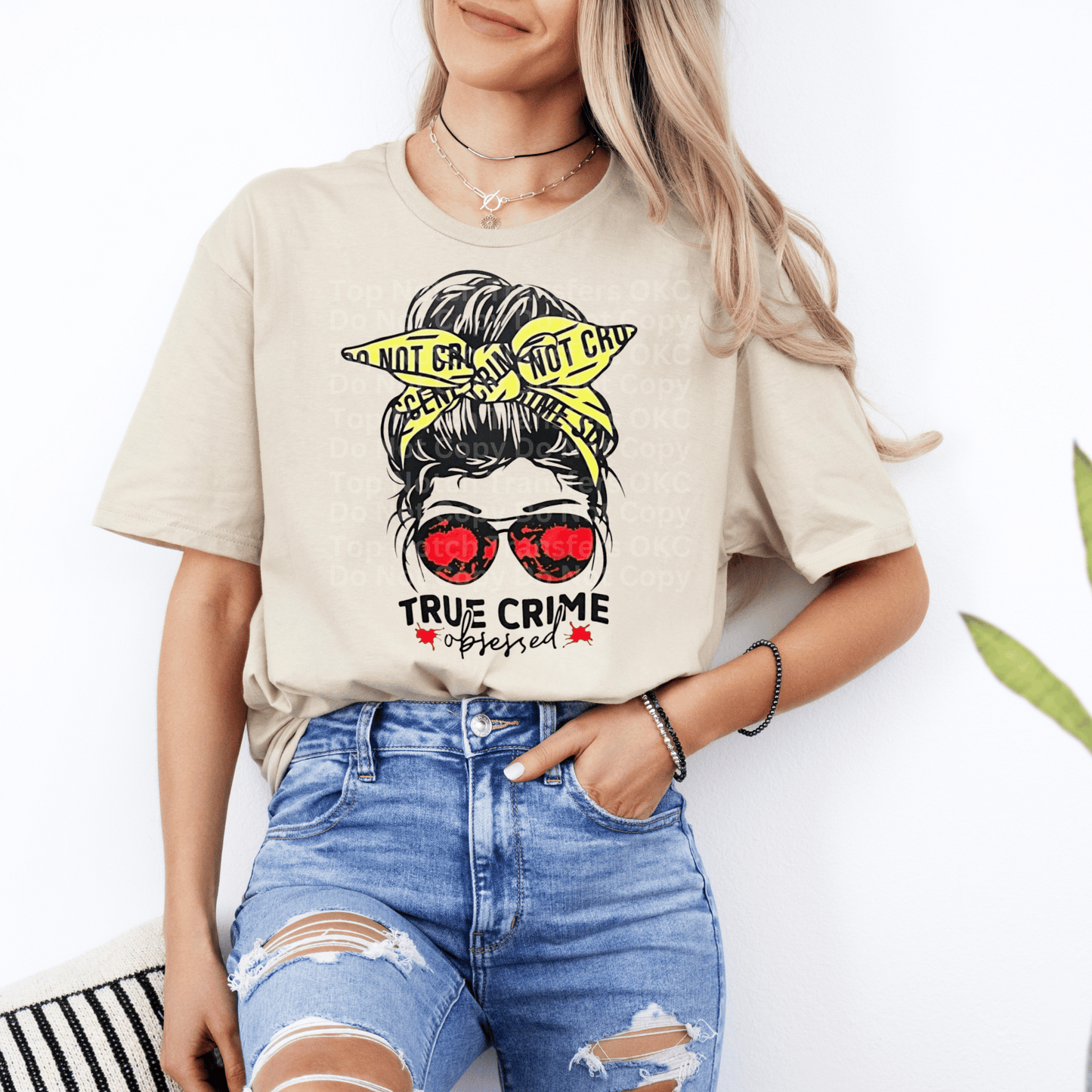 True Crime Obsessed DTF Transfer