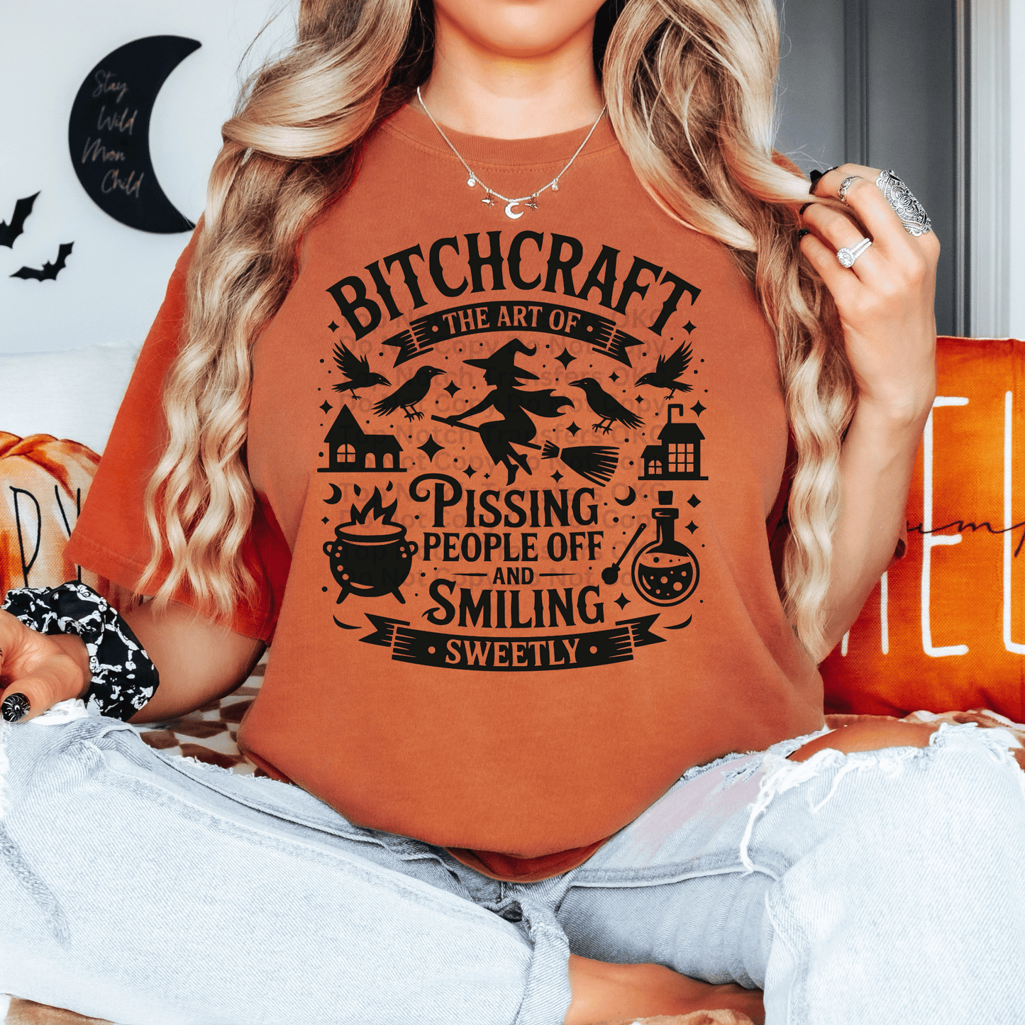 RTS B*tchcraft Black ADULT DTF Transfer