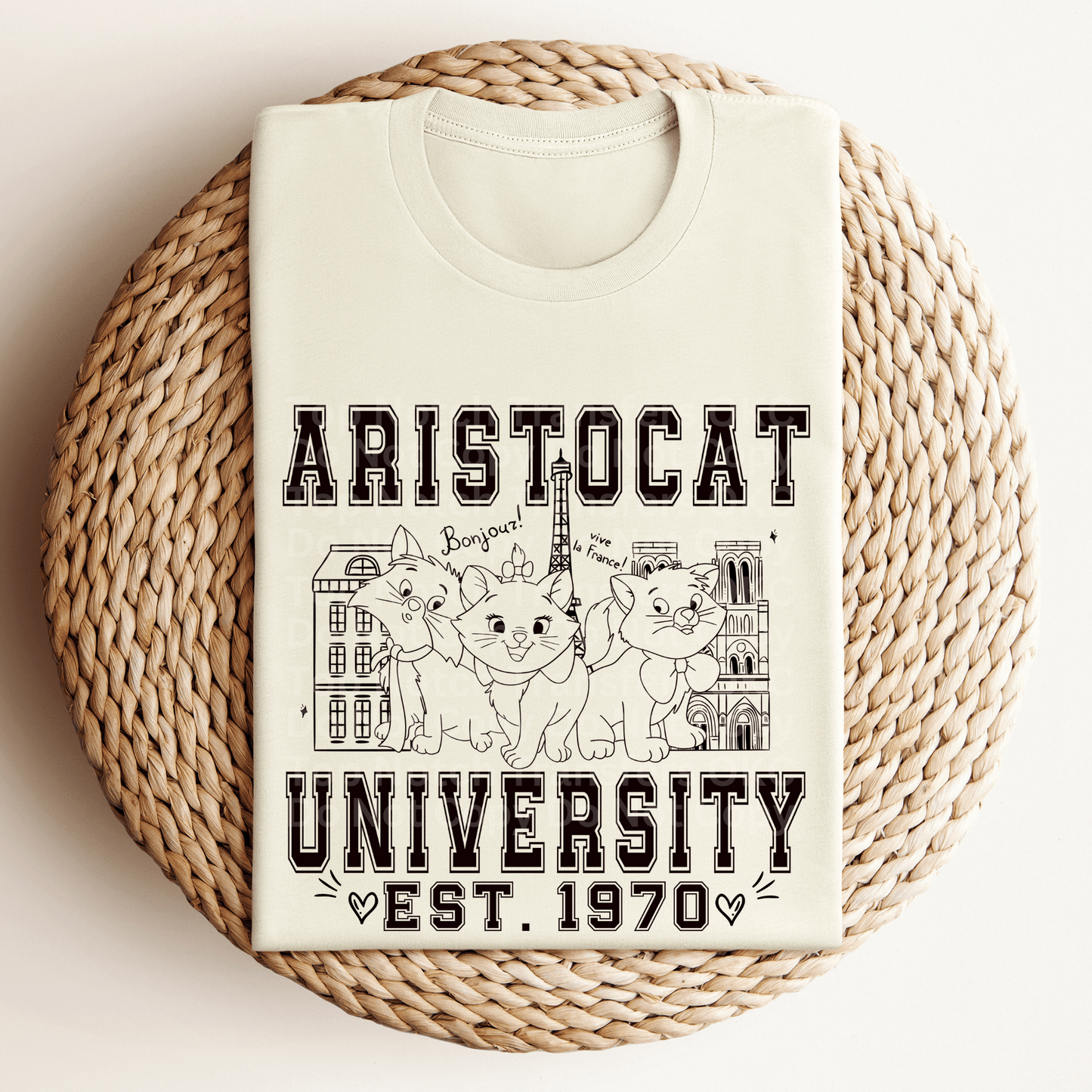 Aristocat University DTF Transfer