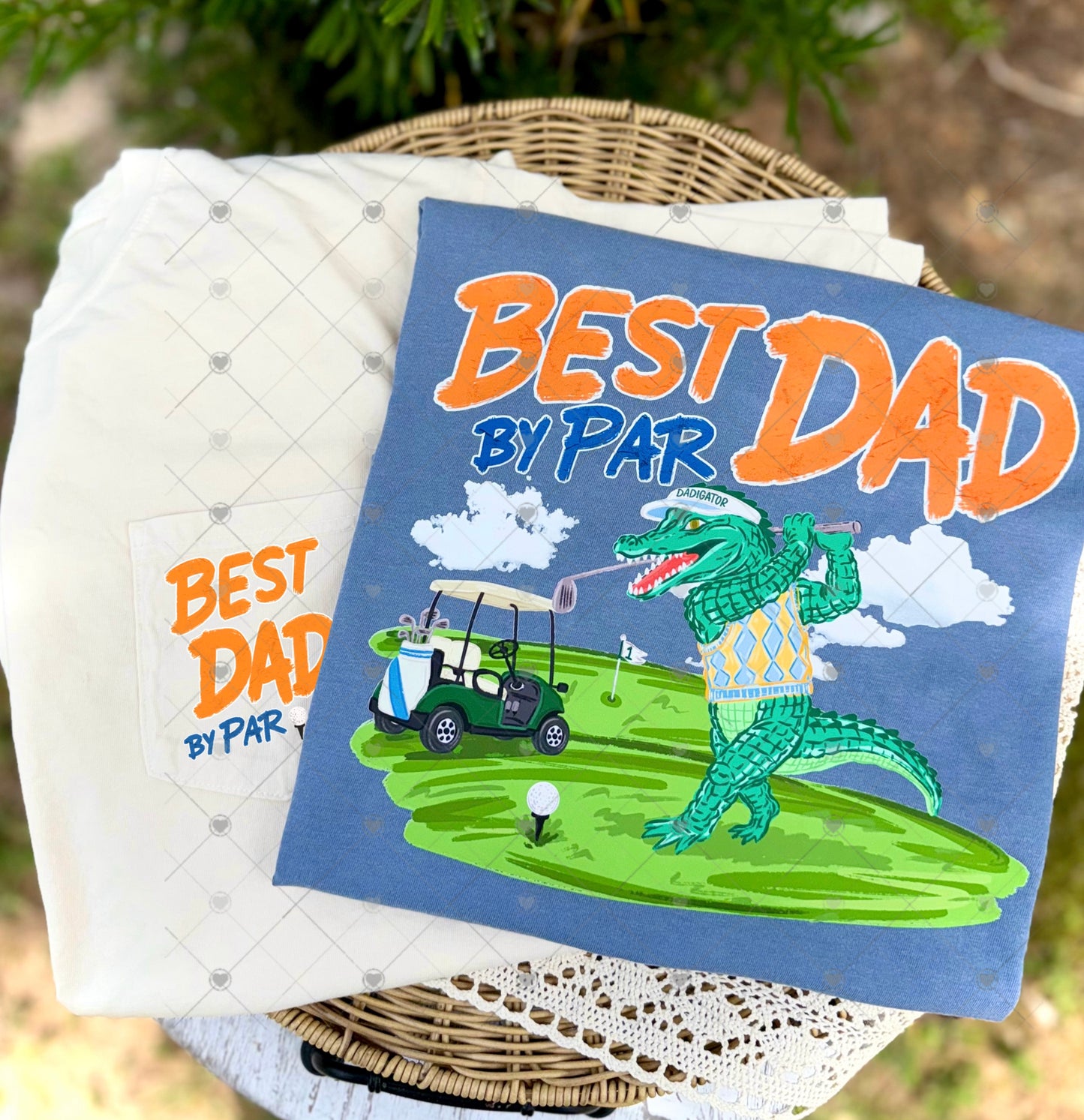 Best Dad By Par DTF Transfer