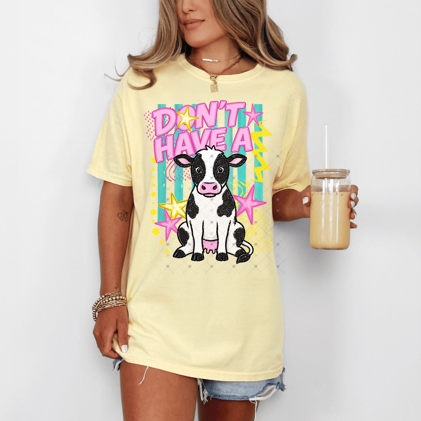 Don’t Have A Cow DTF Transfer