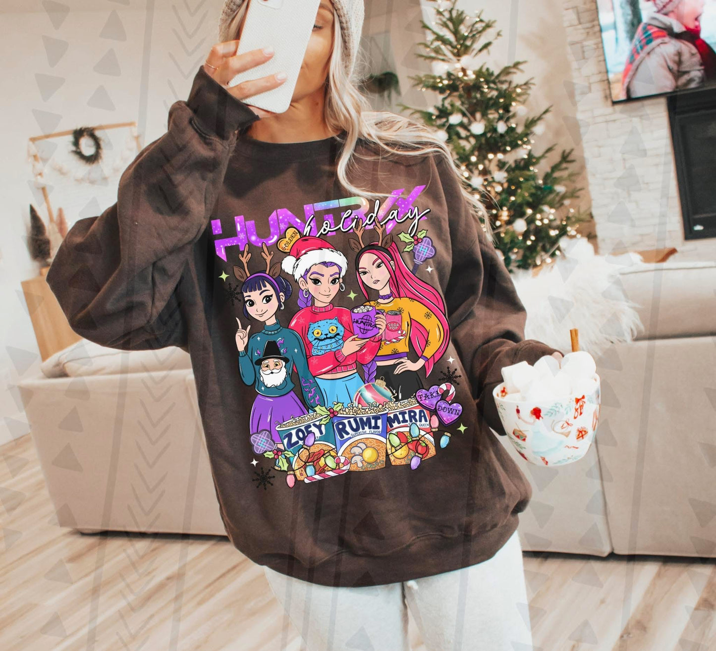 Huntri.x Holidays DTF Transfer