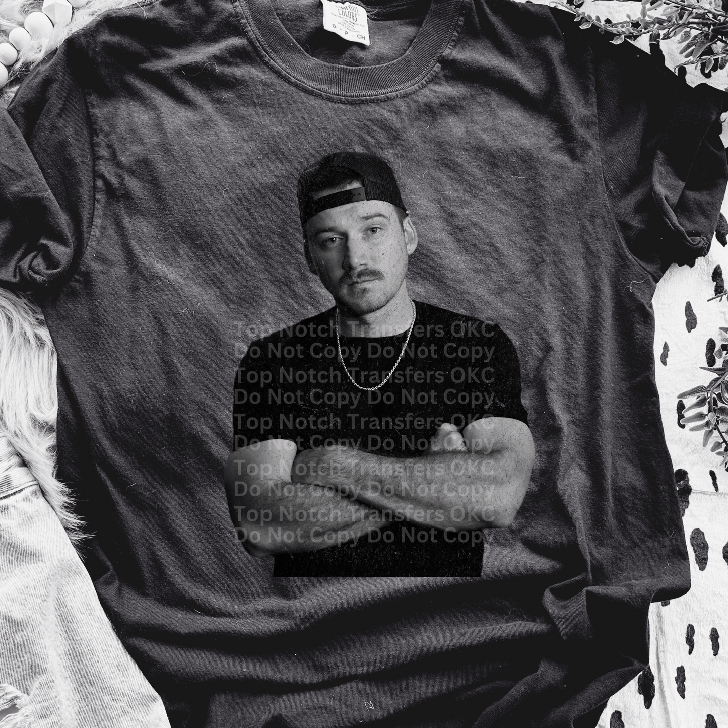 M.W. Distressed DTF Transfer