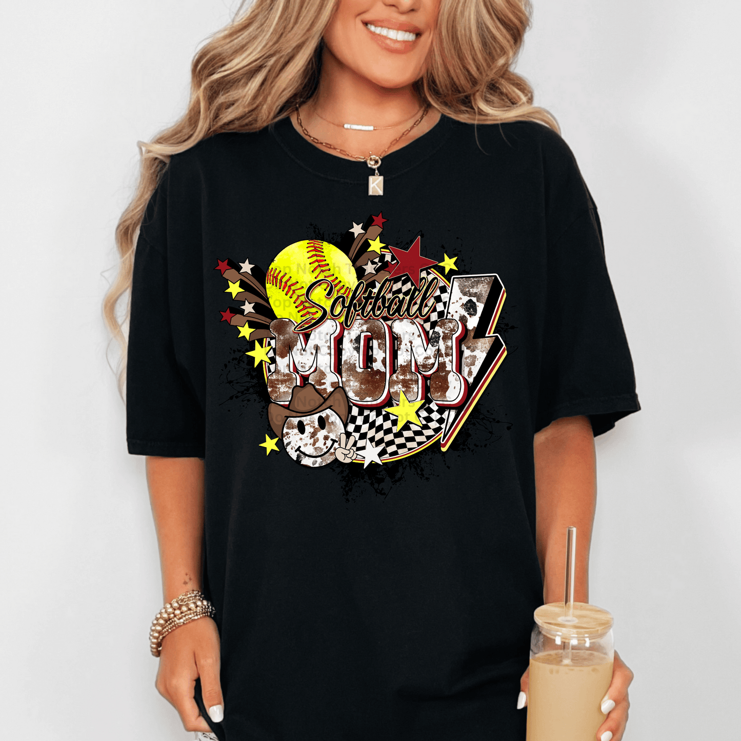 Softball Mom DTF Transfer
