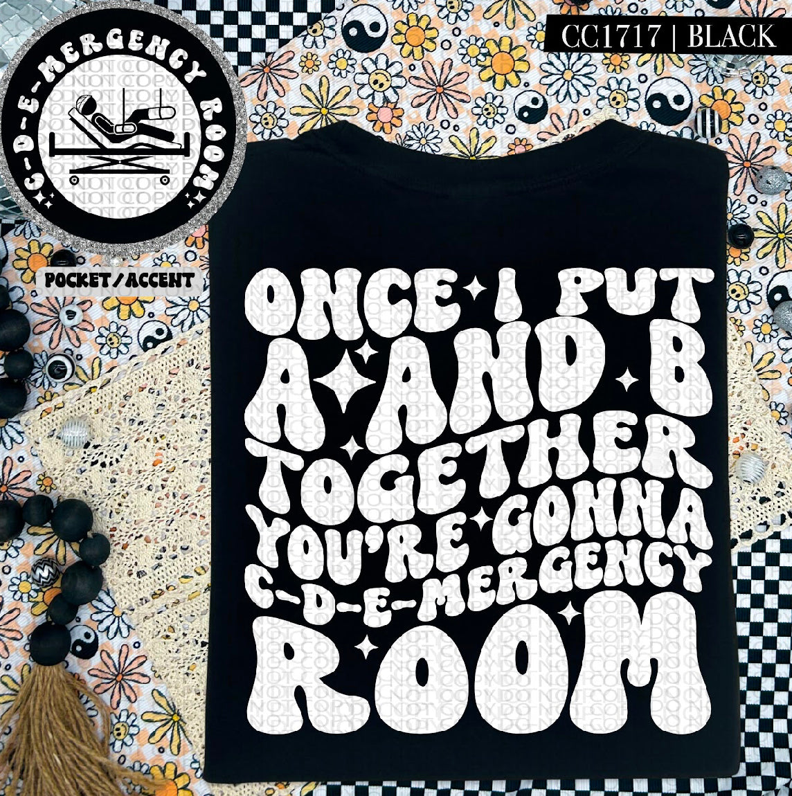 Once I Put A and B Together- White DTF Transfer