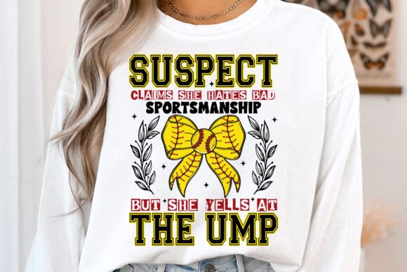 Suspect Yells At The Ump- Softball DTF Transfer