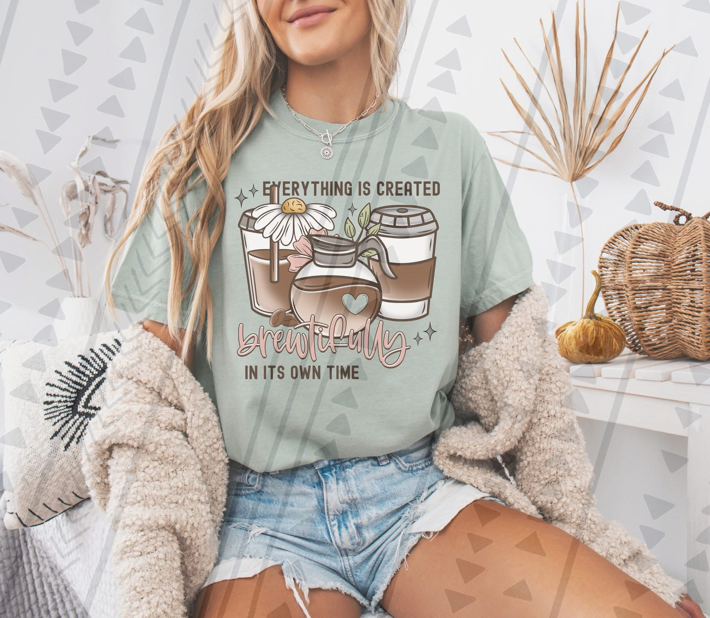 Everything is created Brewtifully DTF Transfer