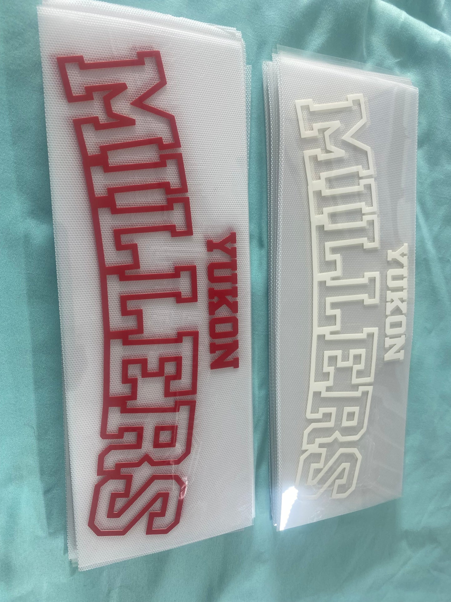Yukon Millers 3D Puff Transfer *2 Colors Available*