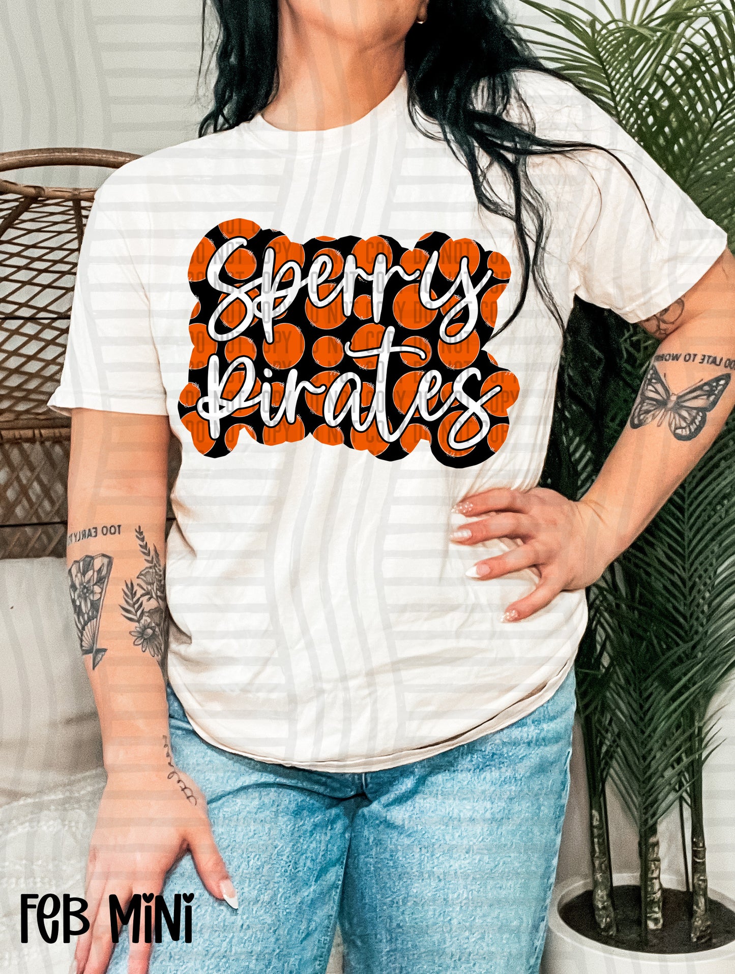 Sperry Pirates DTF Transfer