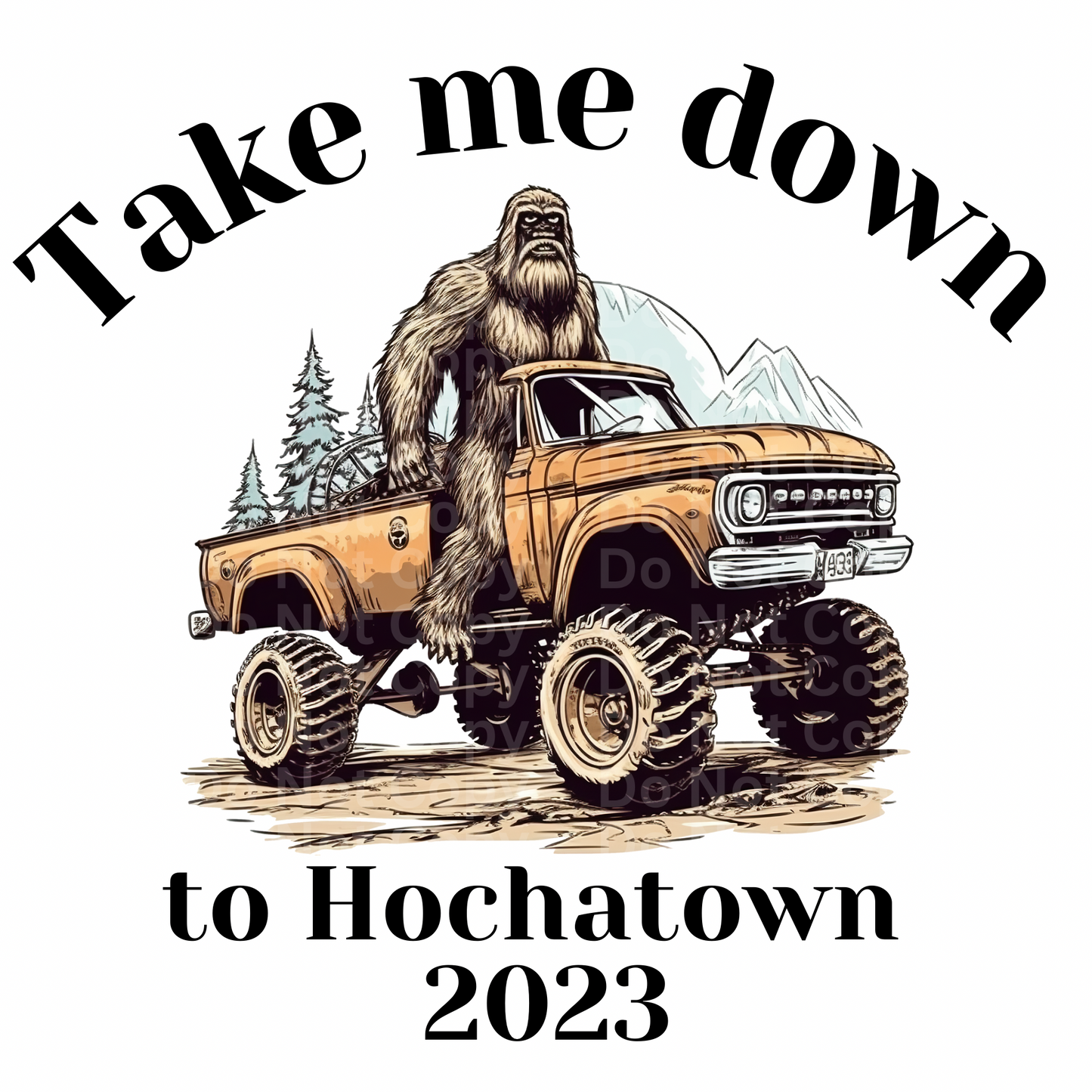 Take me down to Hochatown 2023 DTF Transfer
