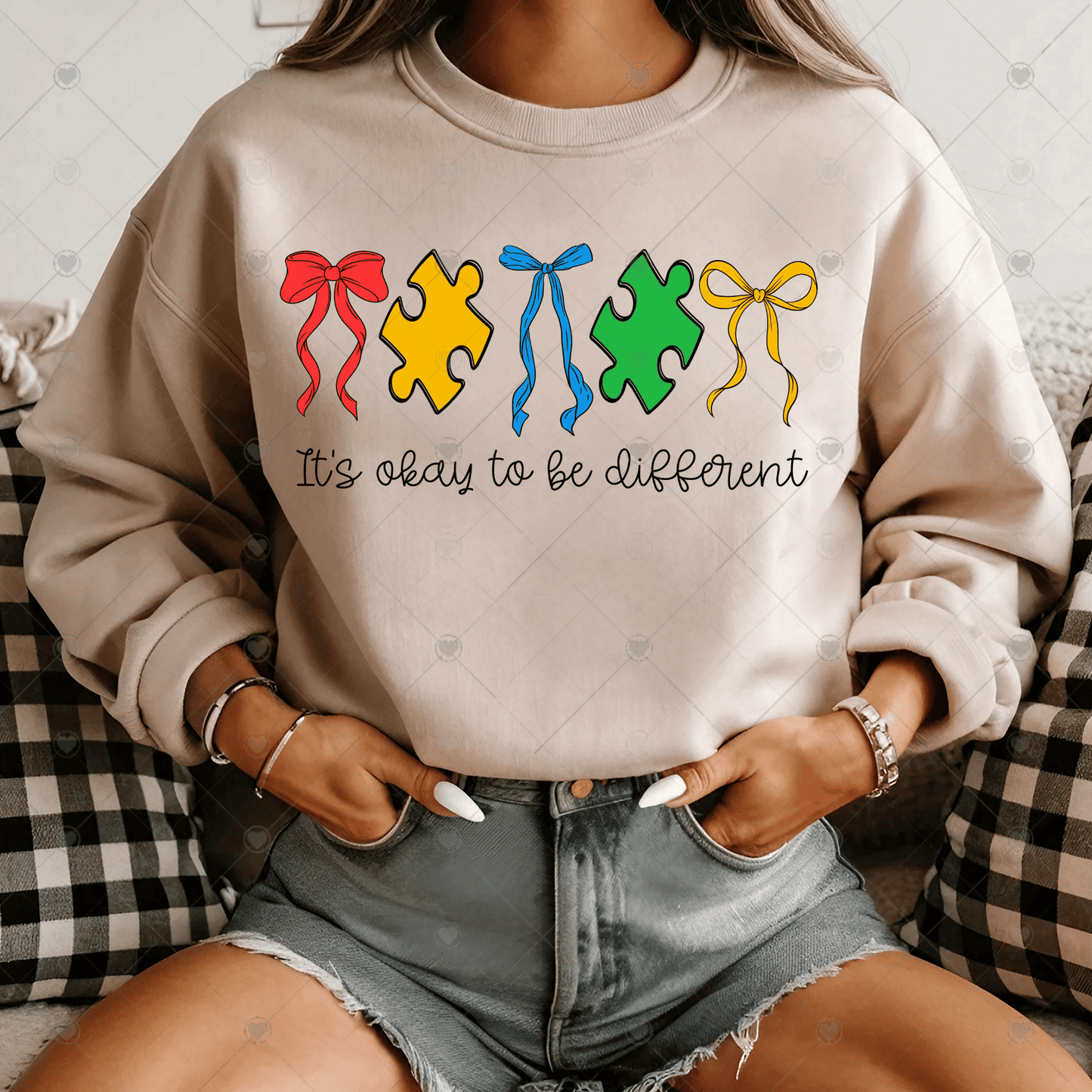 It’s Okay To Be Different DTF Transfer