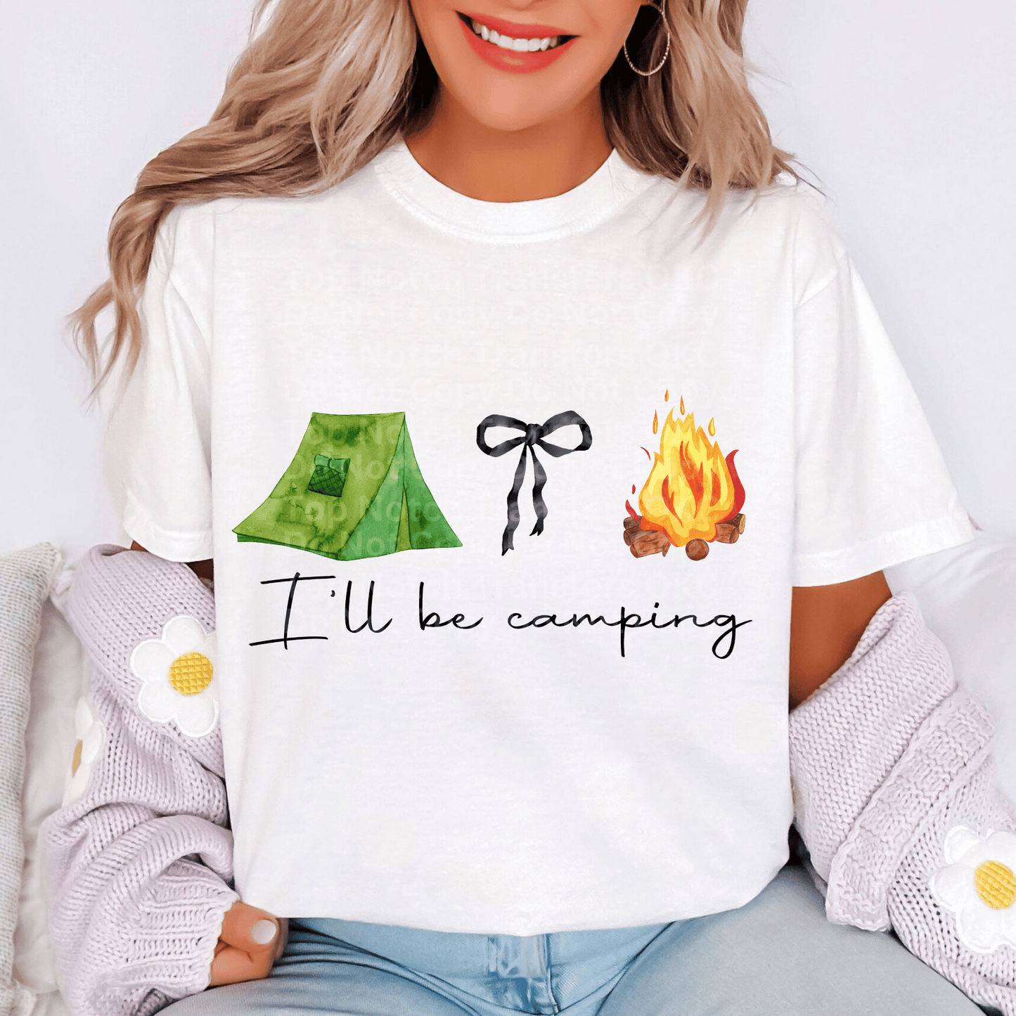 I’ll be camping DTF Transfer