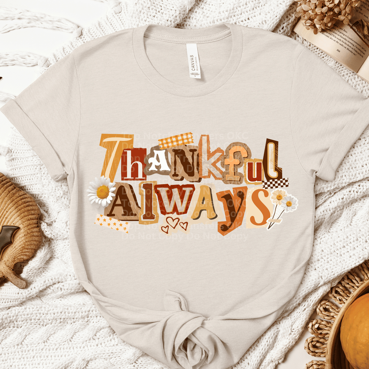 Thankful Always DTF Transfer