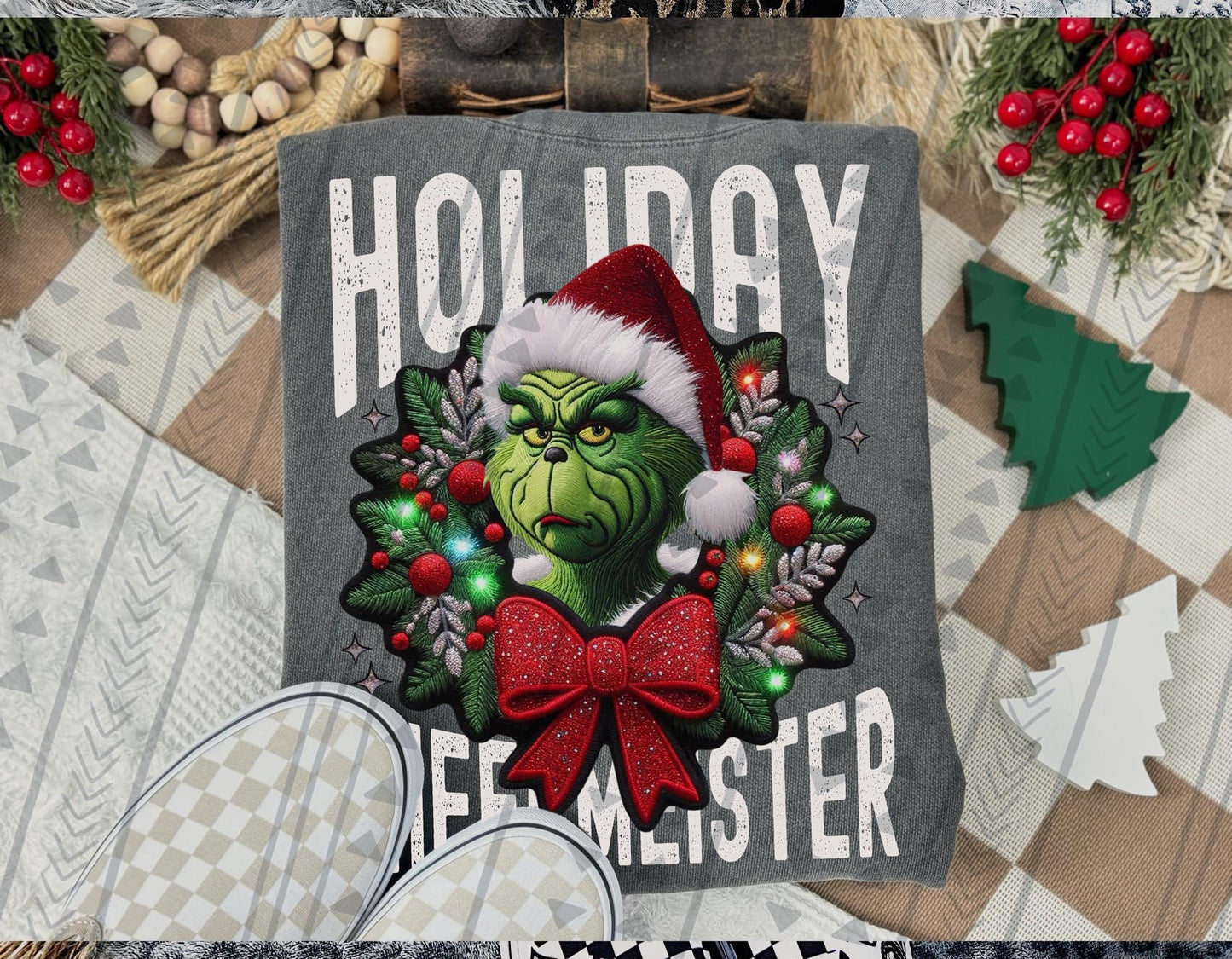 Holiday Cheermeister White DTF Transfer