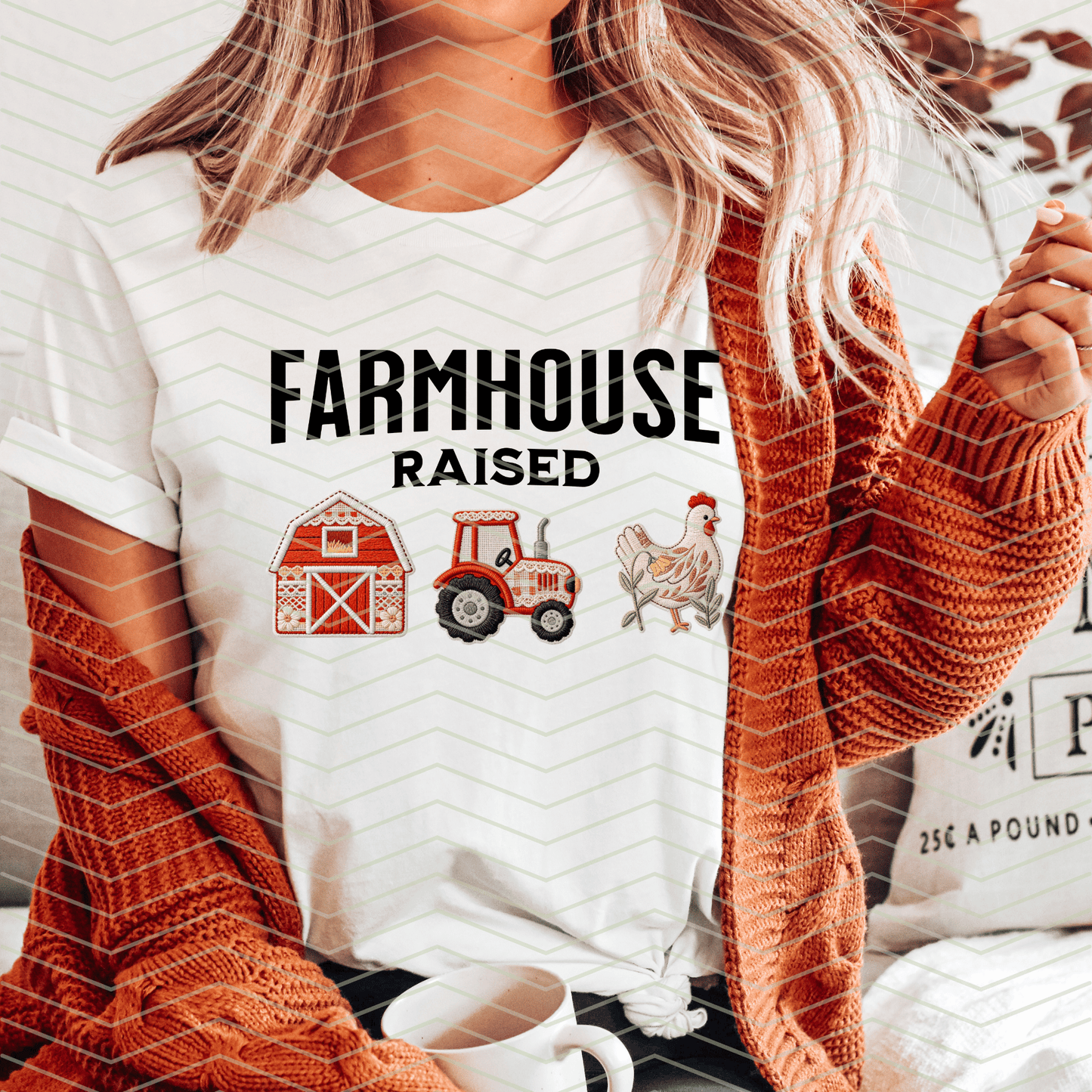 Farmhouse Raised DTF Transfer