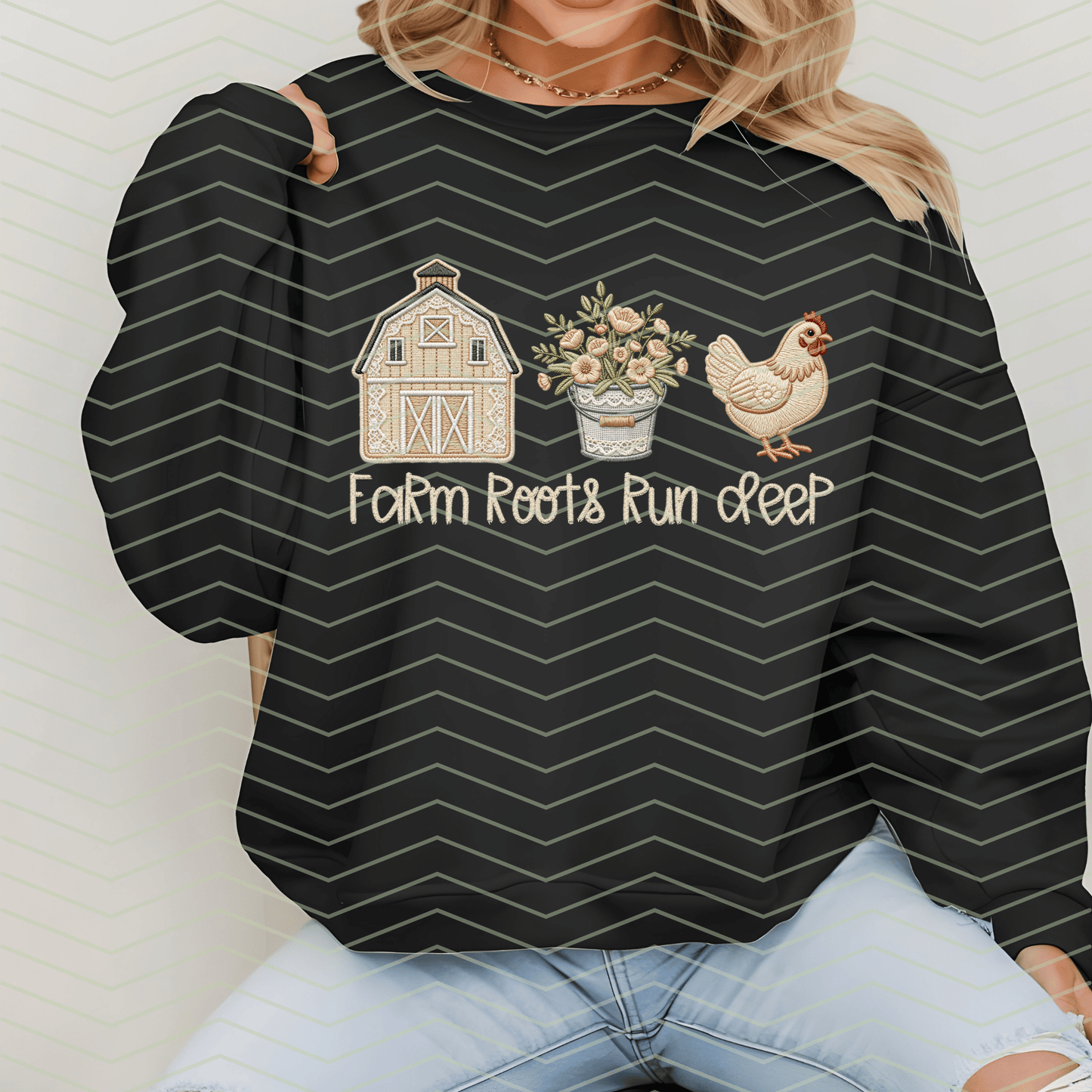 Farm Roots Run Deep DTF Transfer