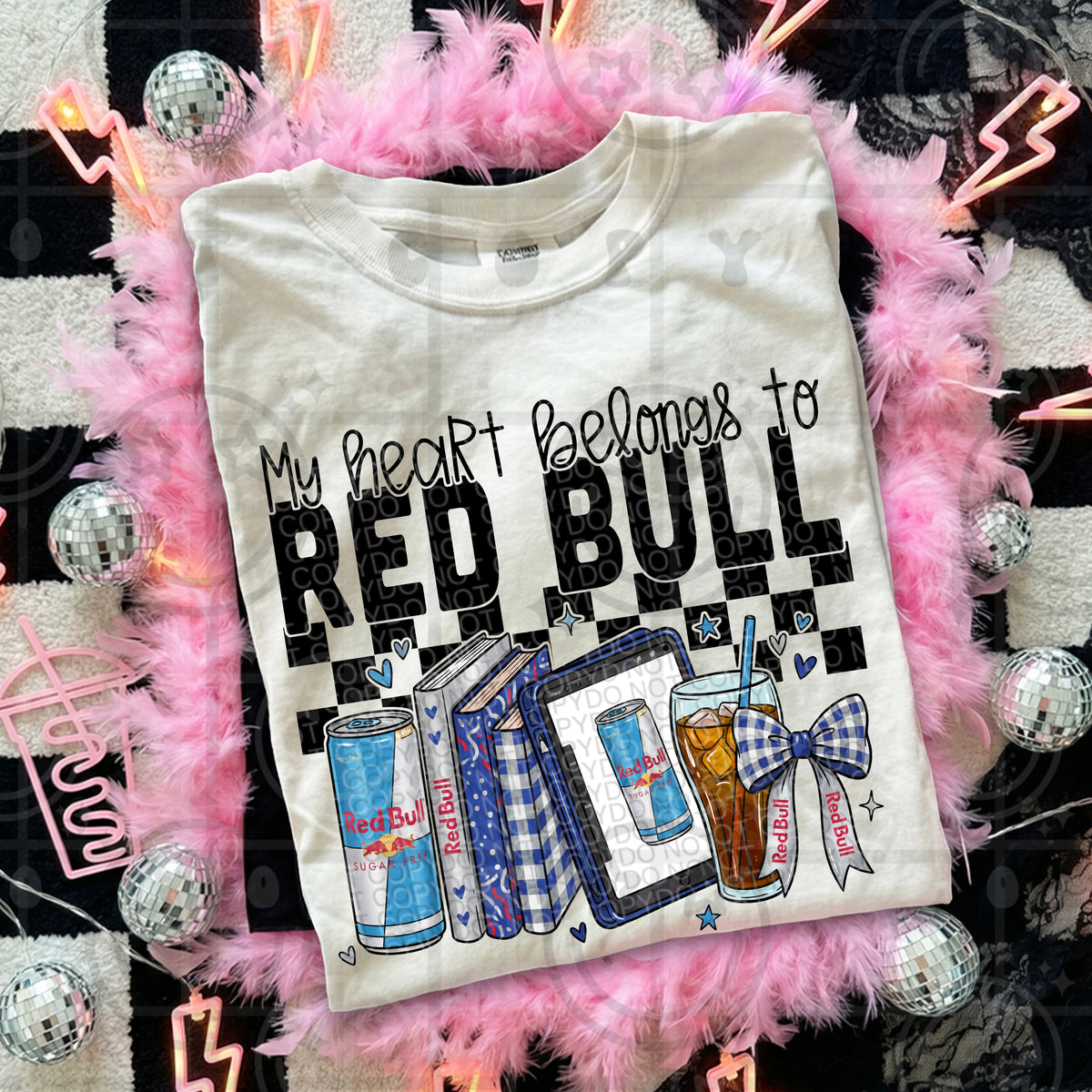 My Heart Belongs To SF Redbull DTF Transfer
