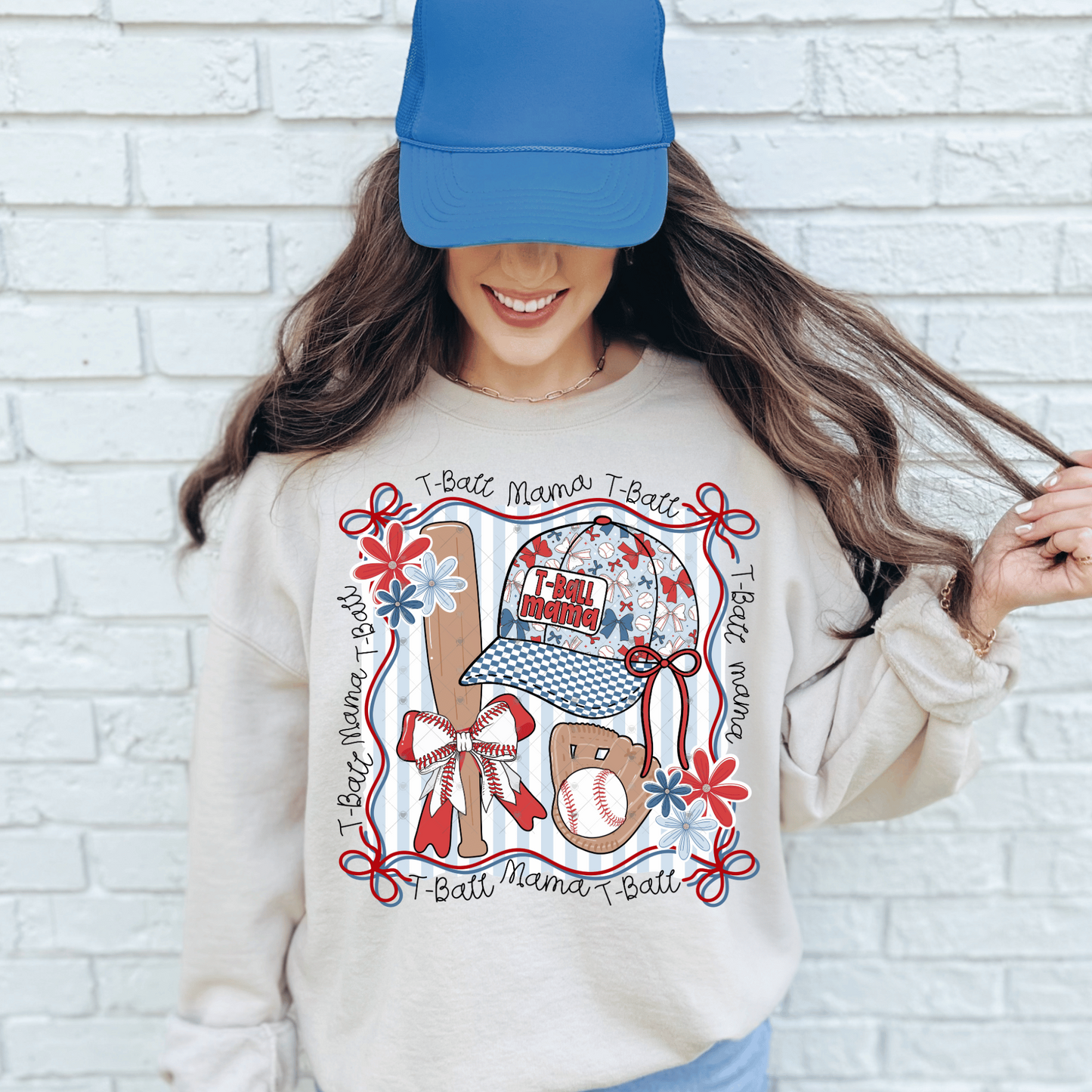 T-Ball Mama DTF Transfer