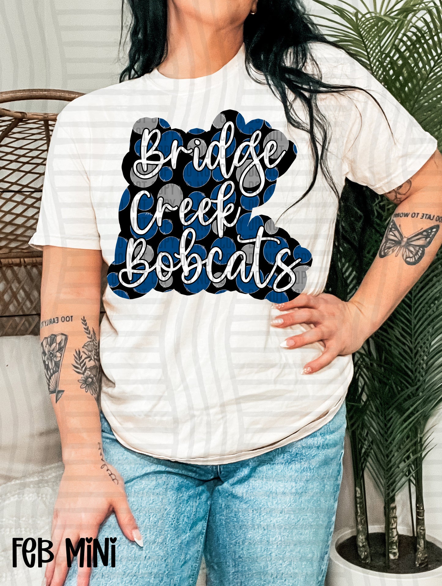 Bridge Creek Bobcats DTF Transfer