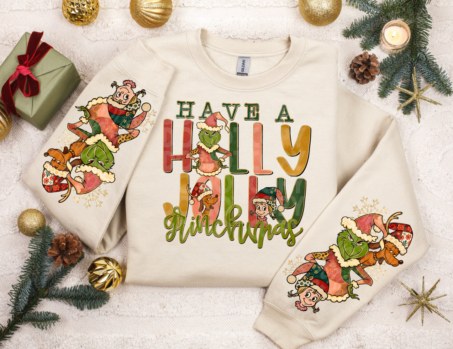 RTS ADULT Holly Jolly DTF Transfer