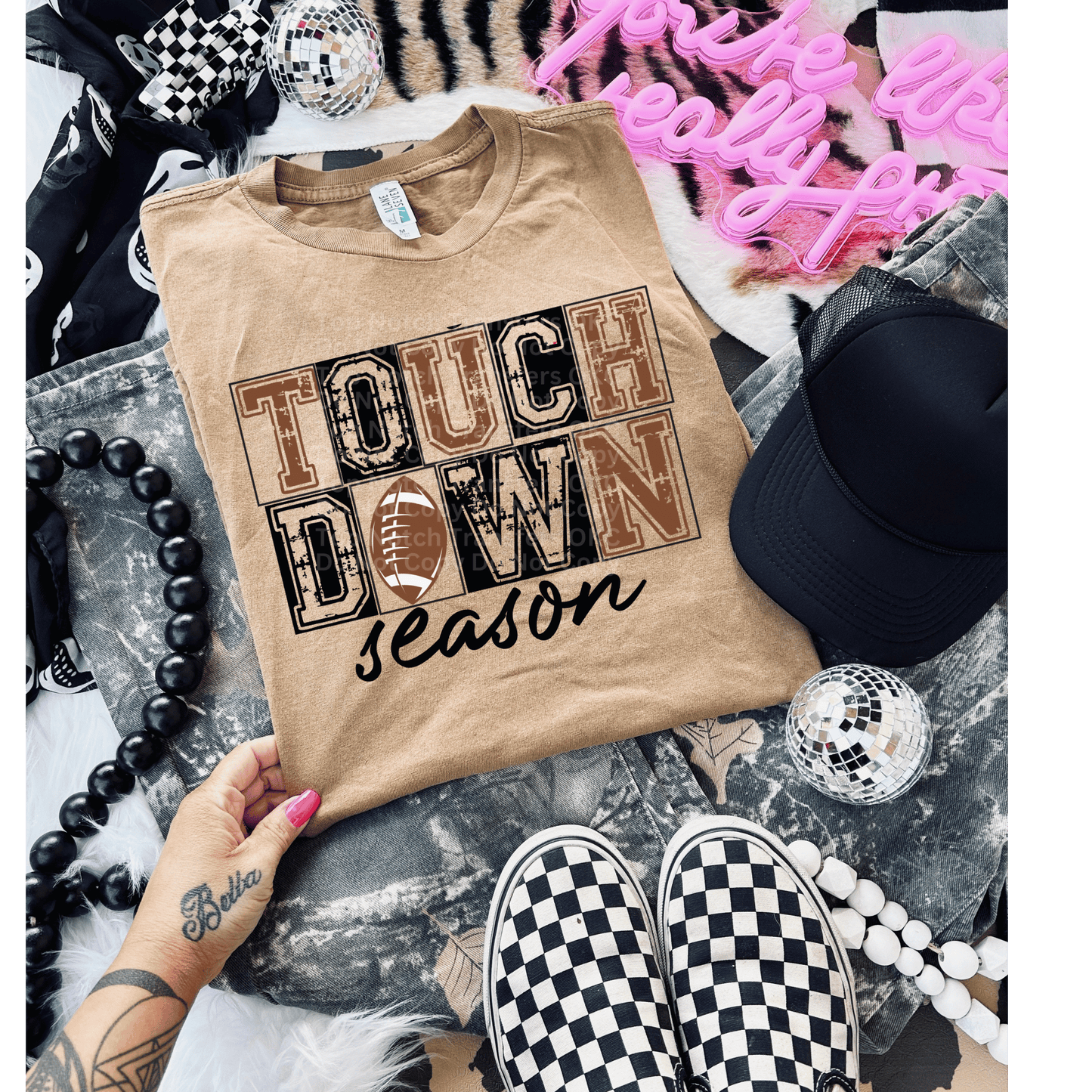 RTS Touch Down Season Adult DTF Transfer