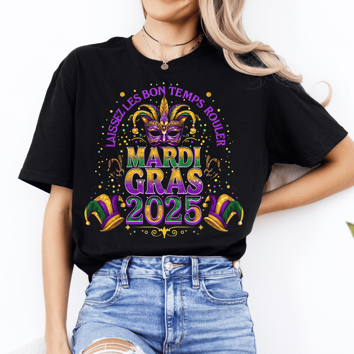 Mardi Gras 2025 DTF Transfer