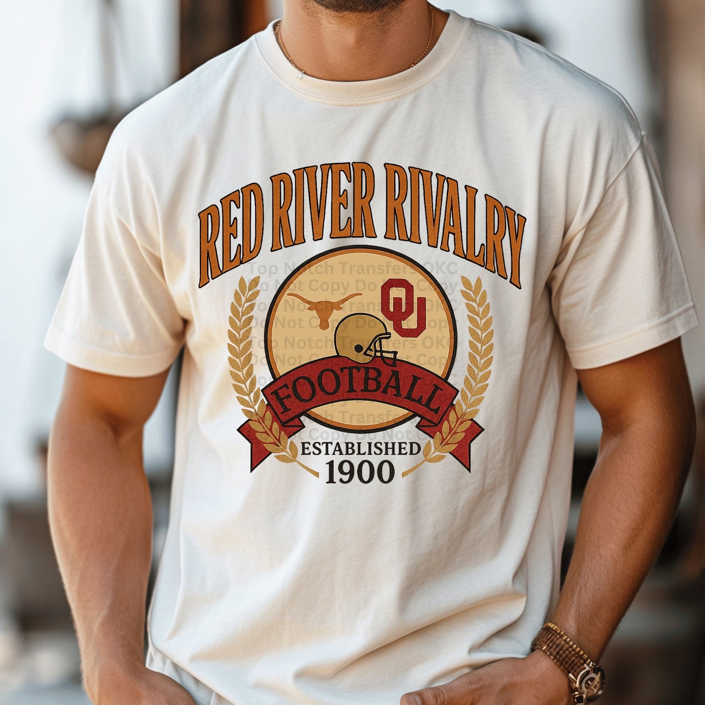 Red River Rivalry DTF Transfer