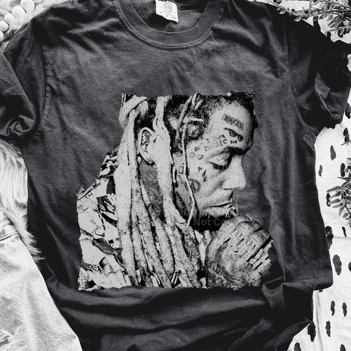 Lil Wayne Distressed DTF Transfer