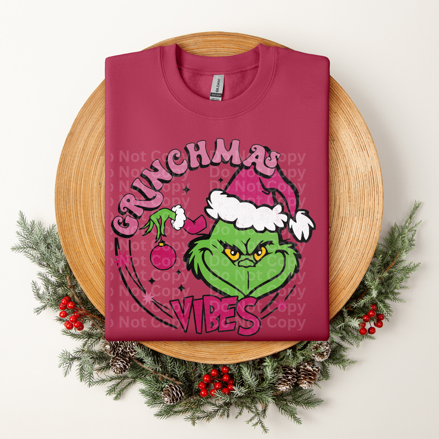 Grinc*mas Vibes DTF Transfer