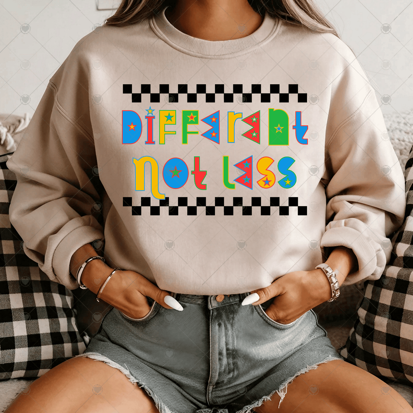 Different Not Less DTF Transfer