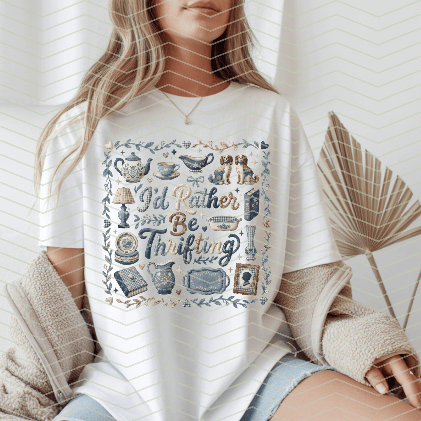 I’d Rather Be Thrifting DTF Transfer
