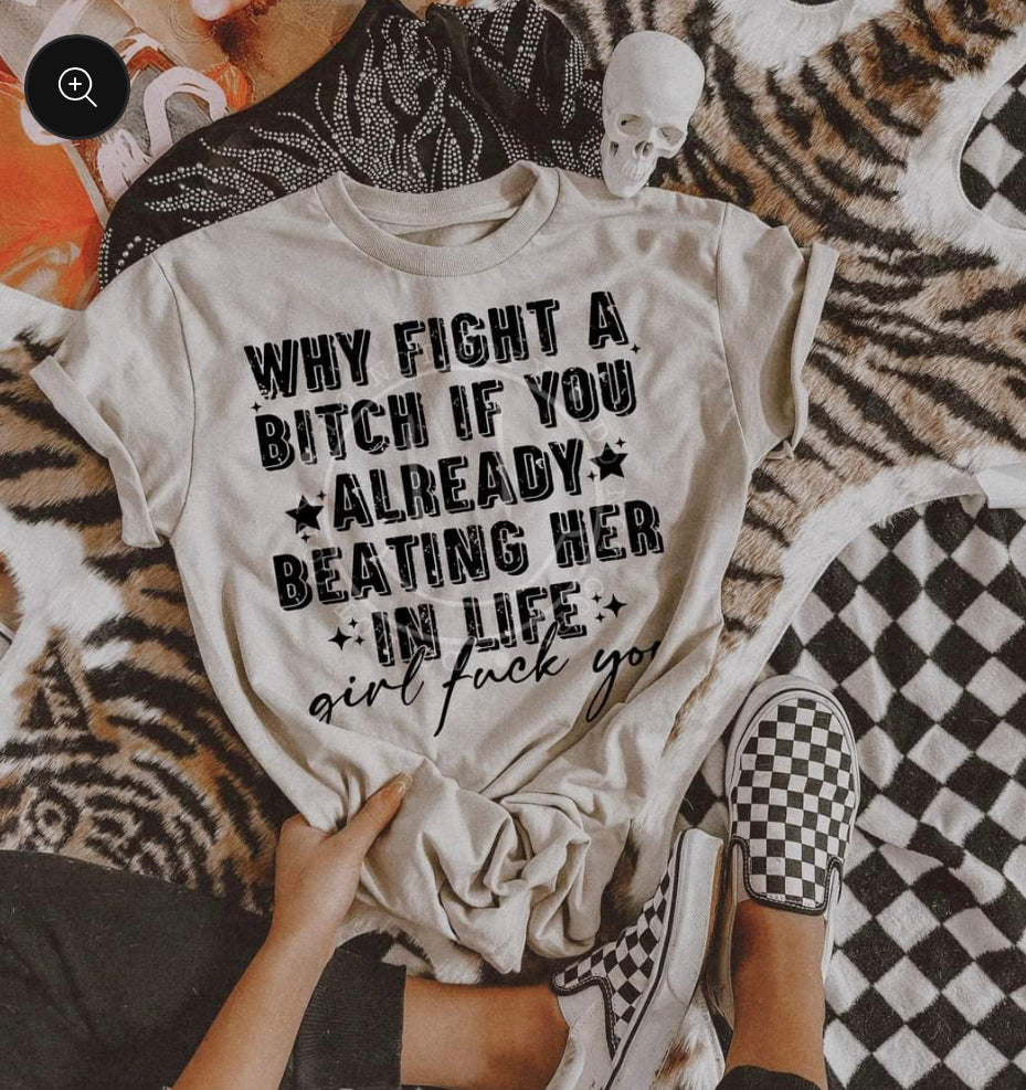 Why Fight- Girl F*ck You DTF Transfer
