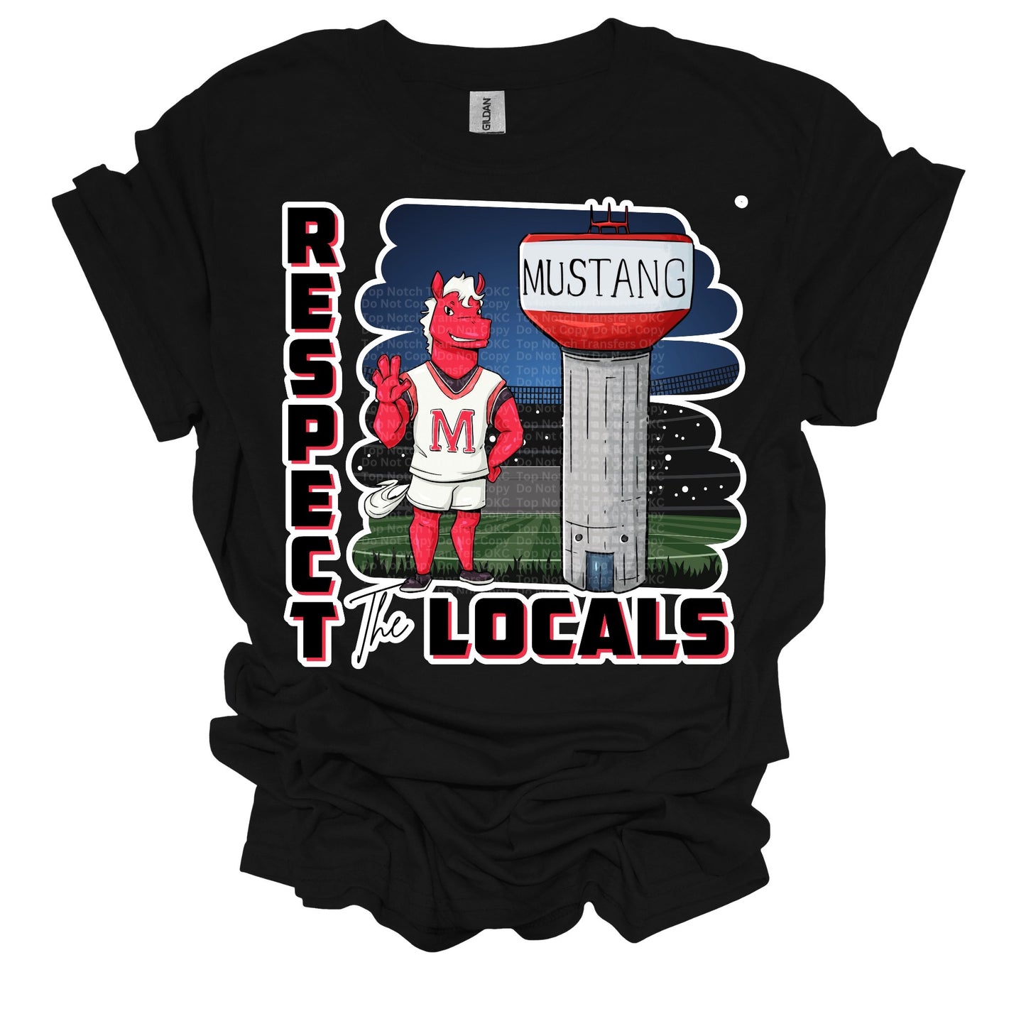Mustang Respect The Locals T-Shirt