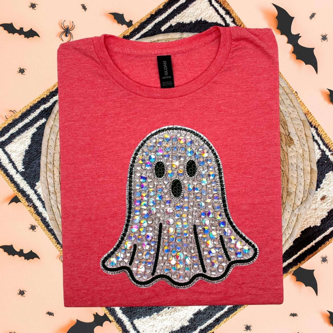 Ghost Faux Rhinestone DTF Transfer