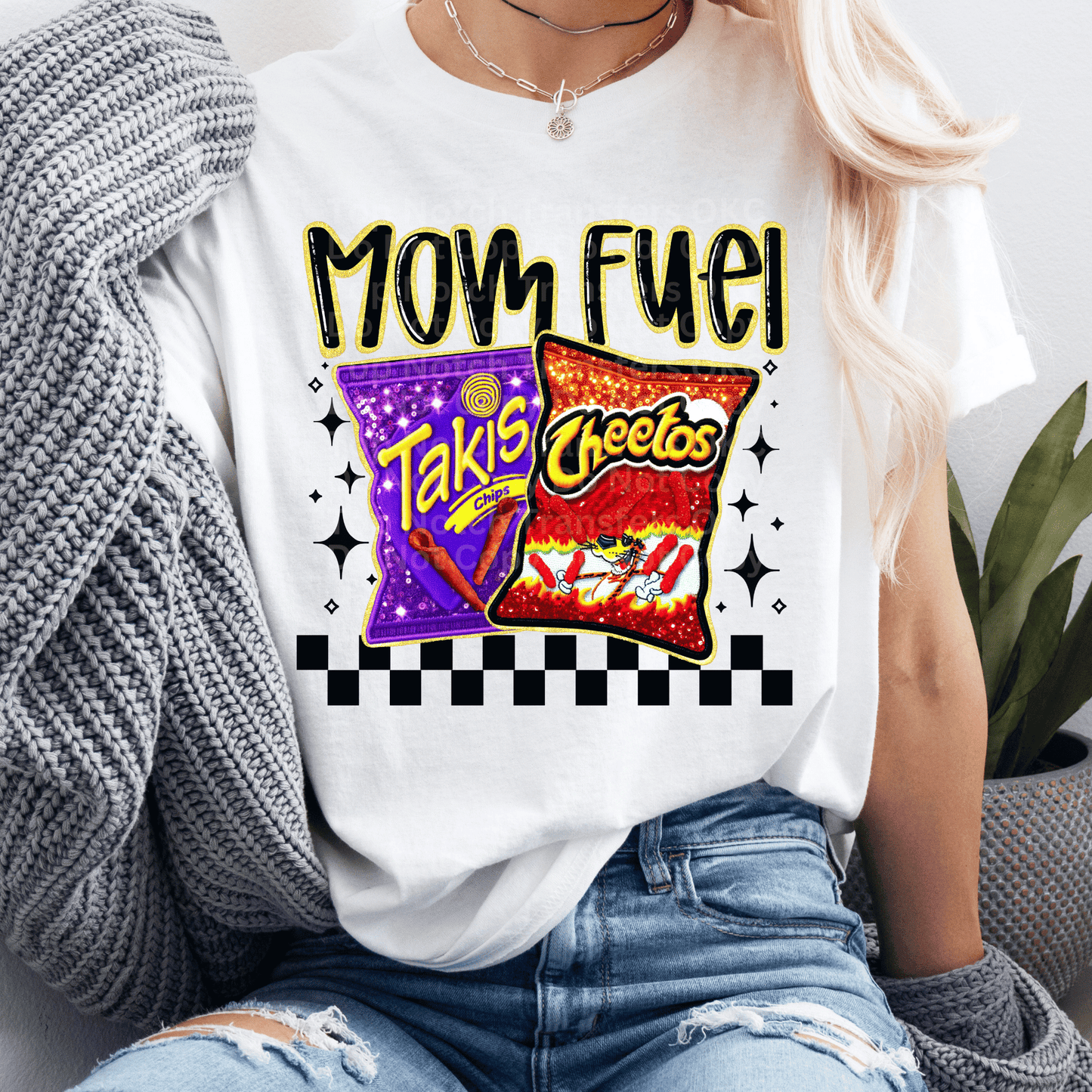 Mom Fuel Snacks DTF Transfer