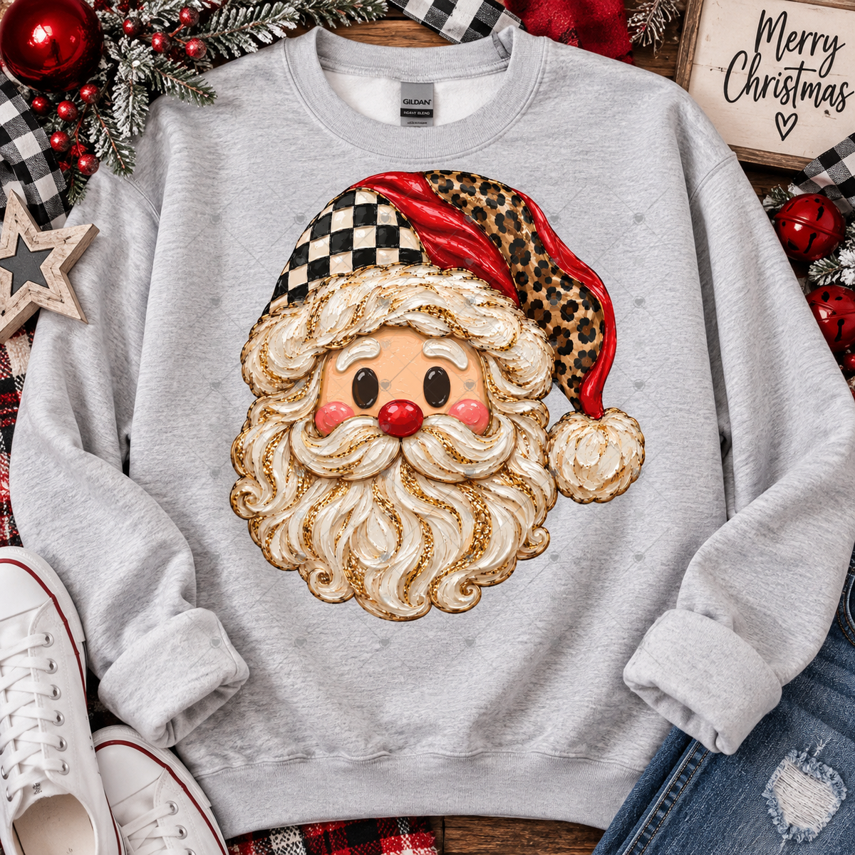Santa DTF Transfer