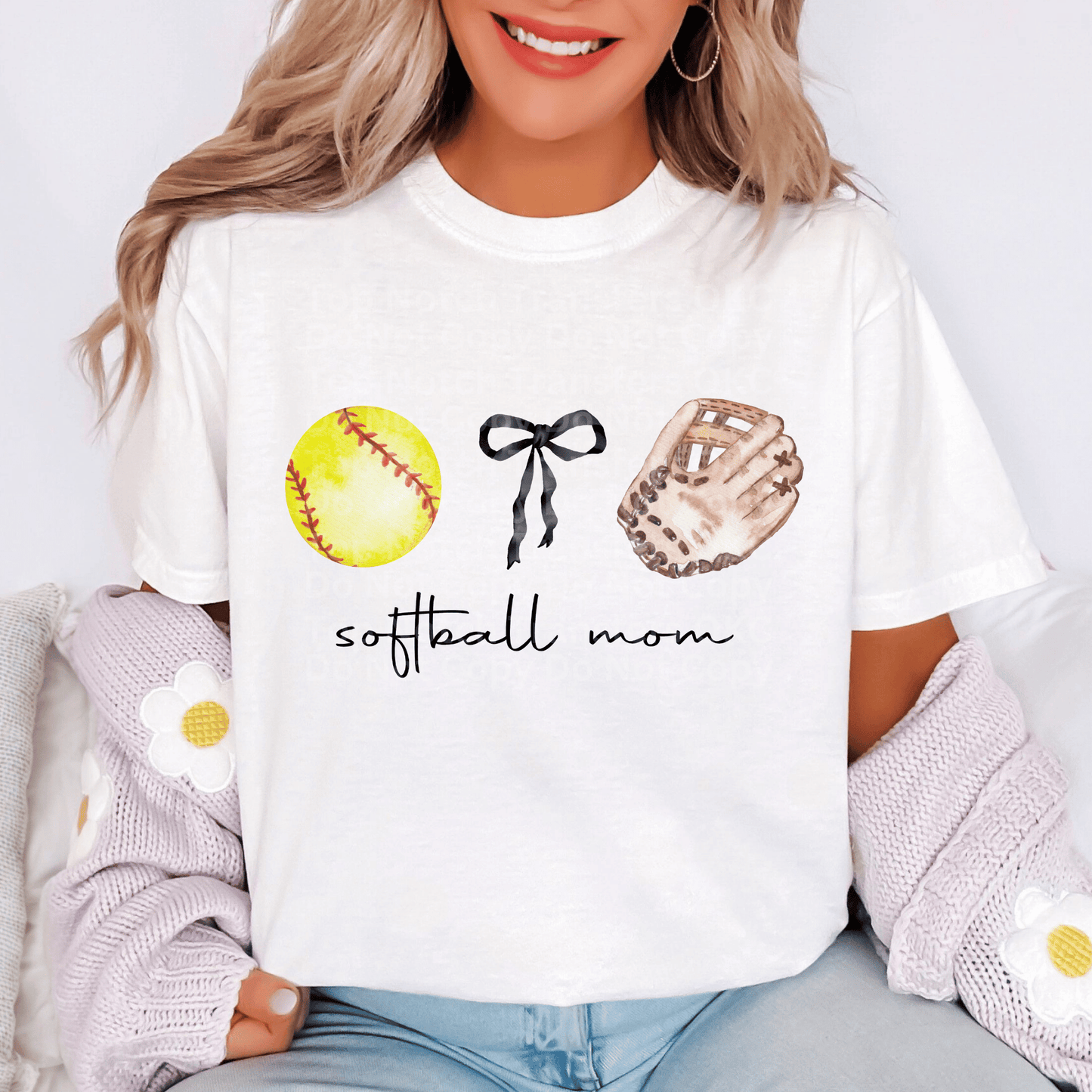 Softball Mom DTF Transfer