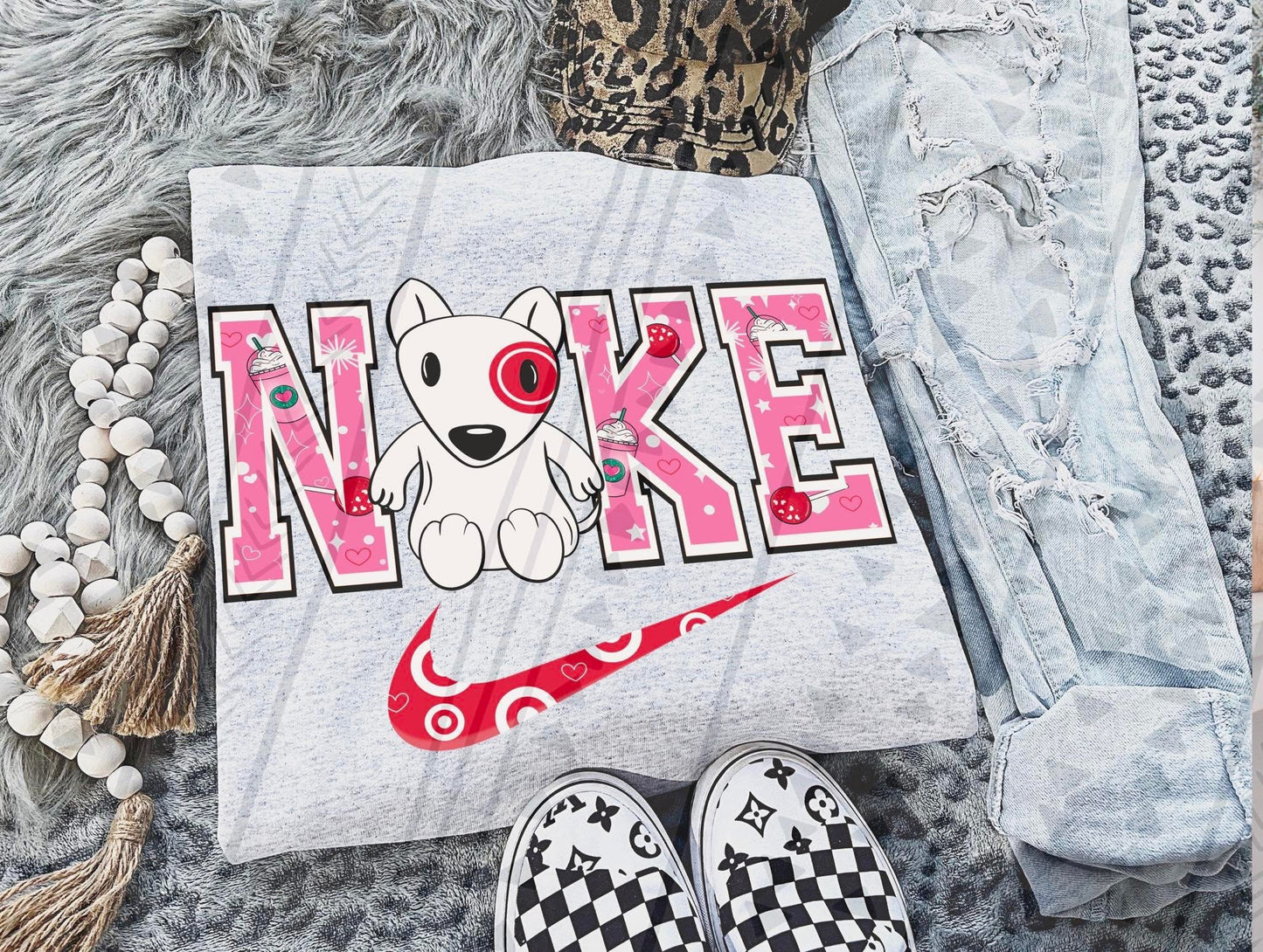 Bullseye Swoosh DTF Transfer