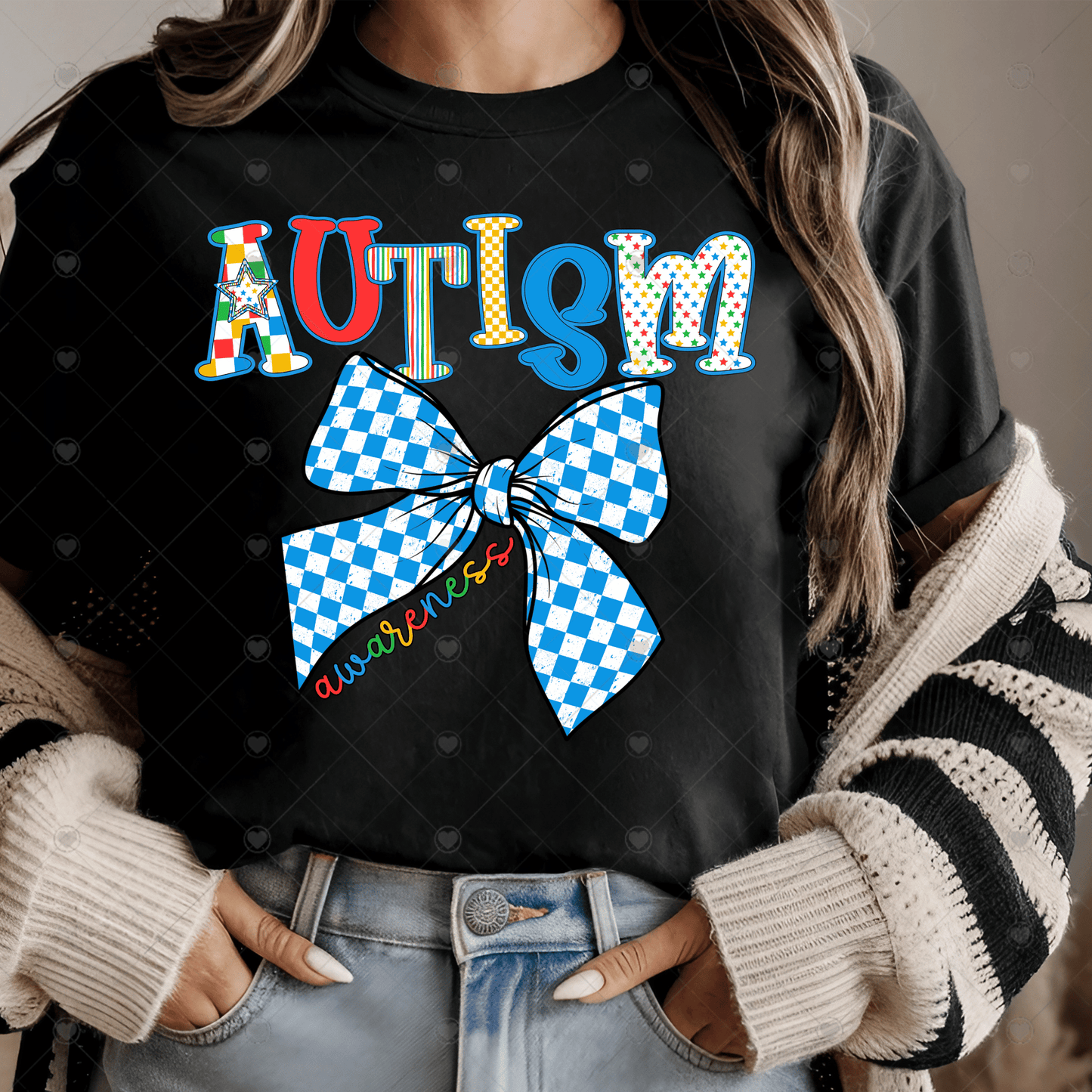 Autism Awareness DTF Transfer