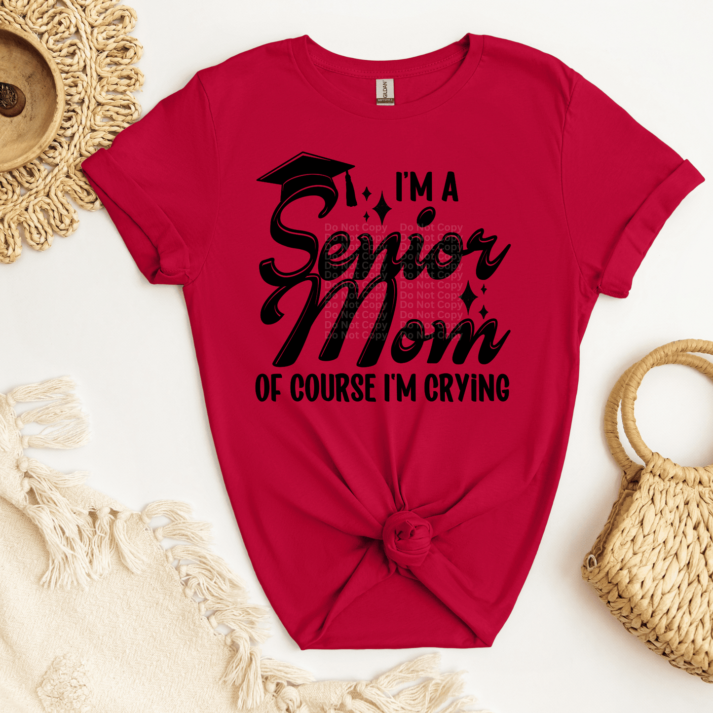 I’m a Senior Mom DTF Transfer