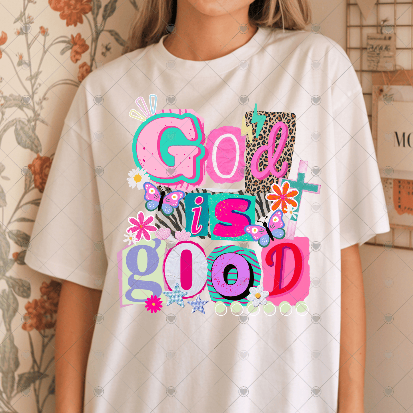 God Is Good DTF Transfer