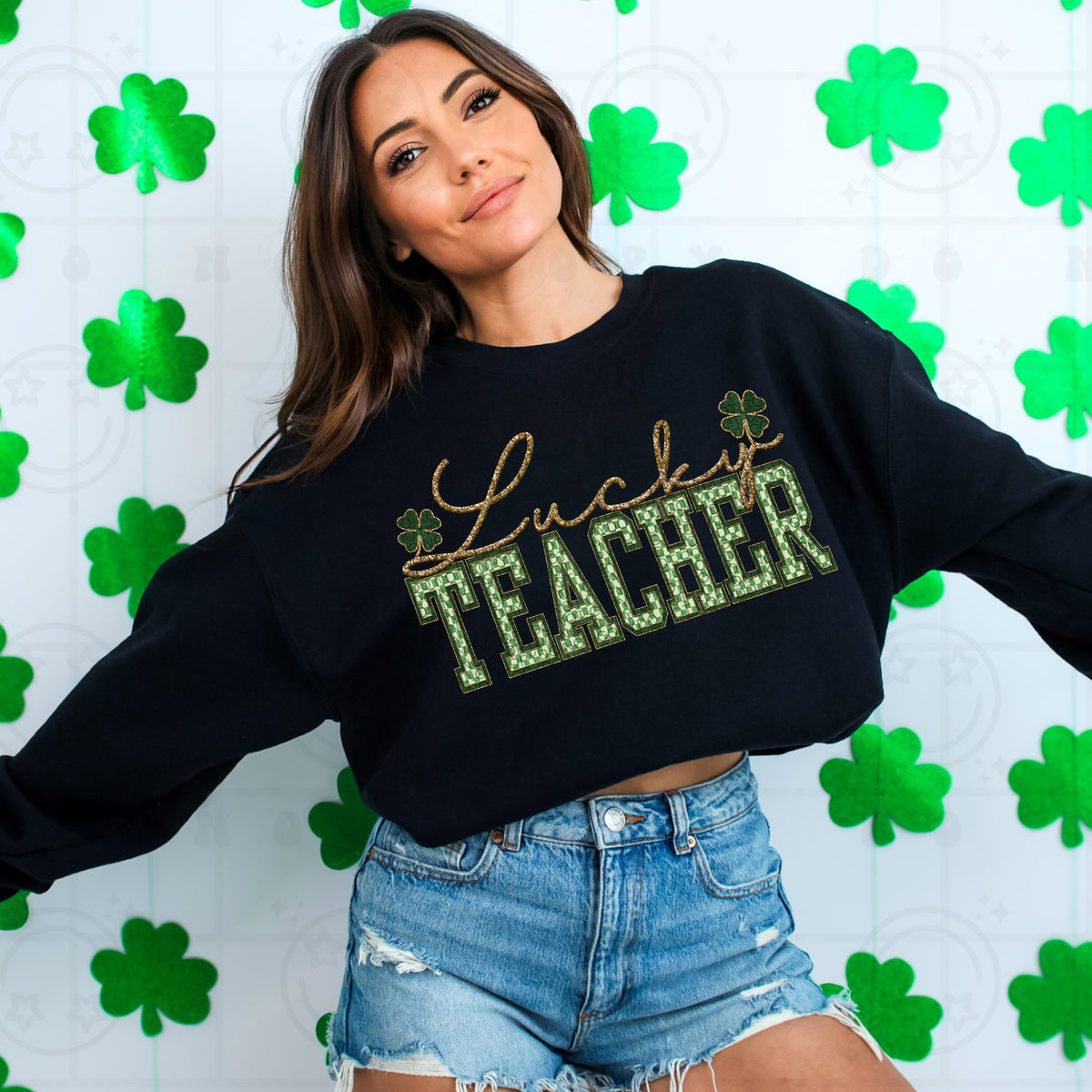 Lucky Teacher DTF Transfer