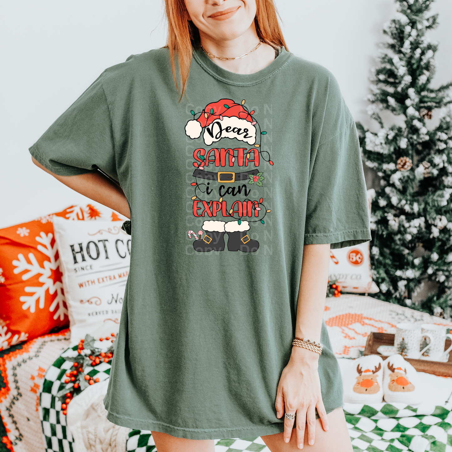 Dear Santa, I can Explain DTF Transfer