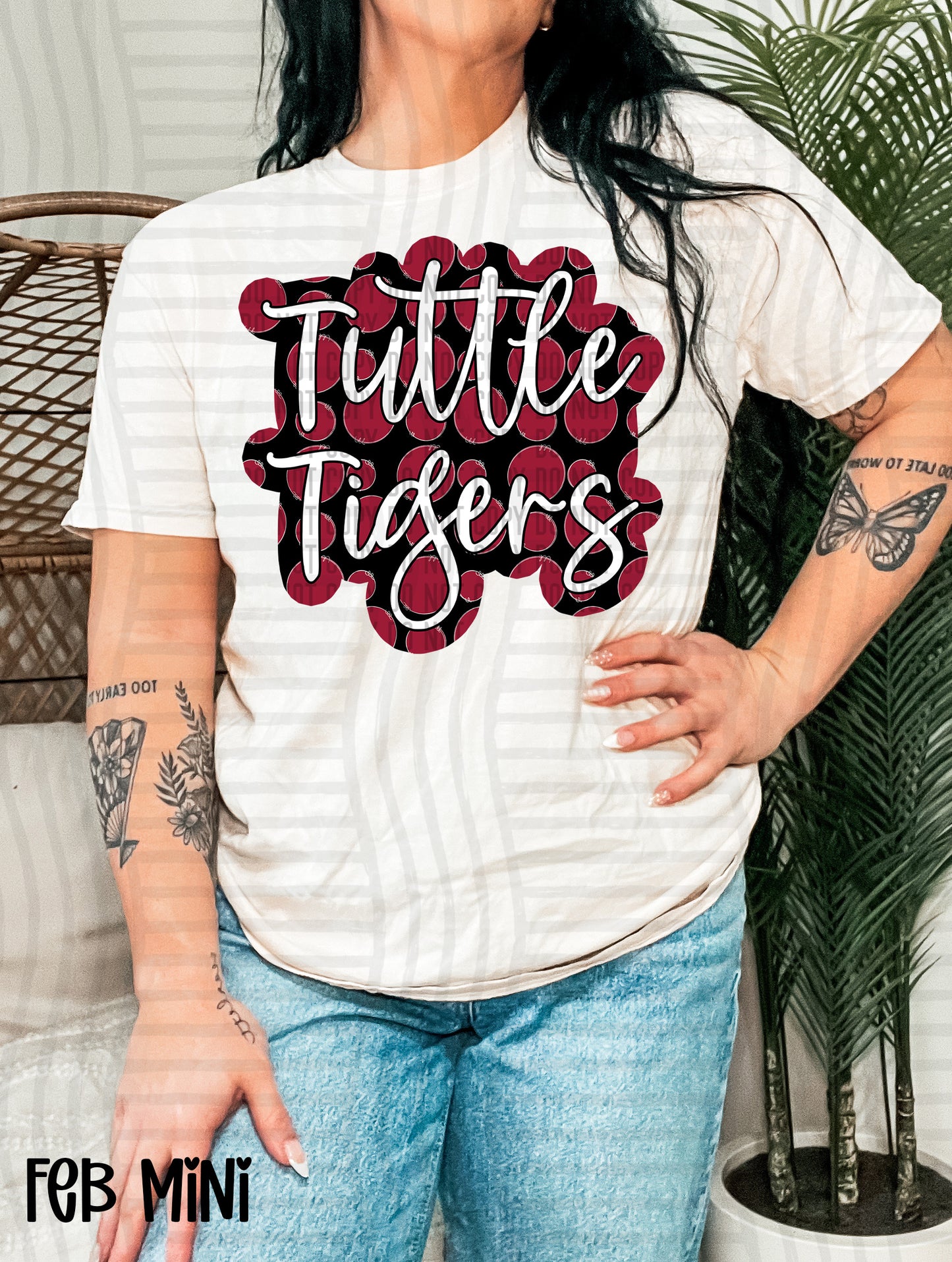 Tuttle Tigers DTF Transfer