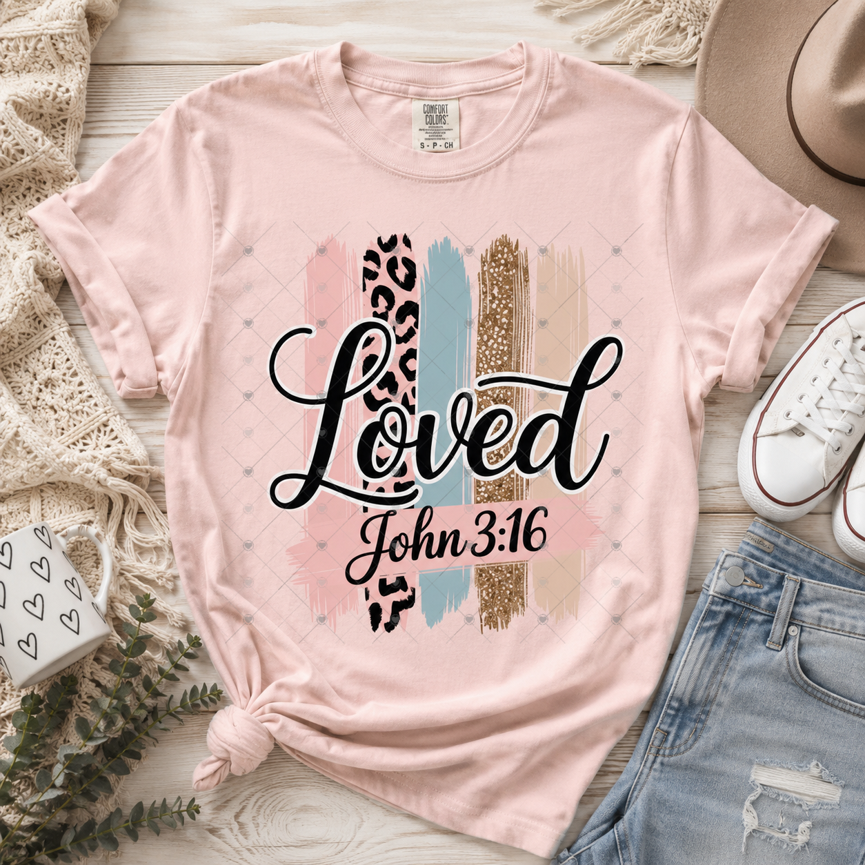 Loved John 3:16 DTF Transfer