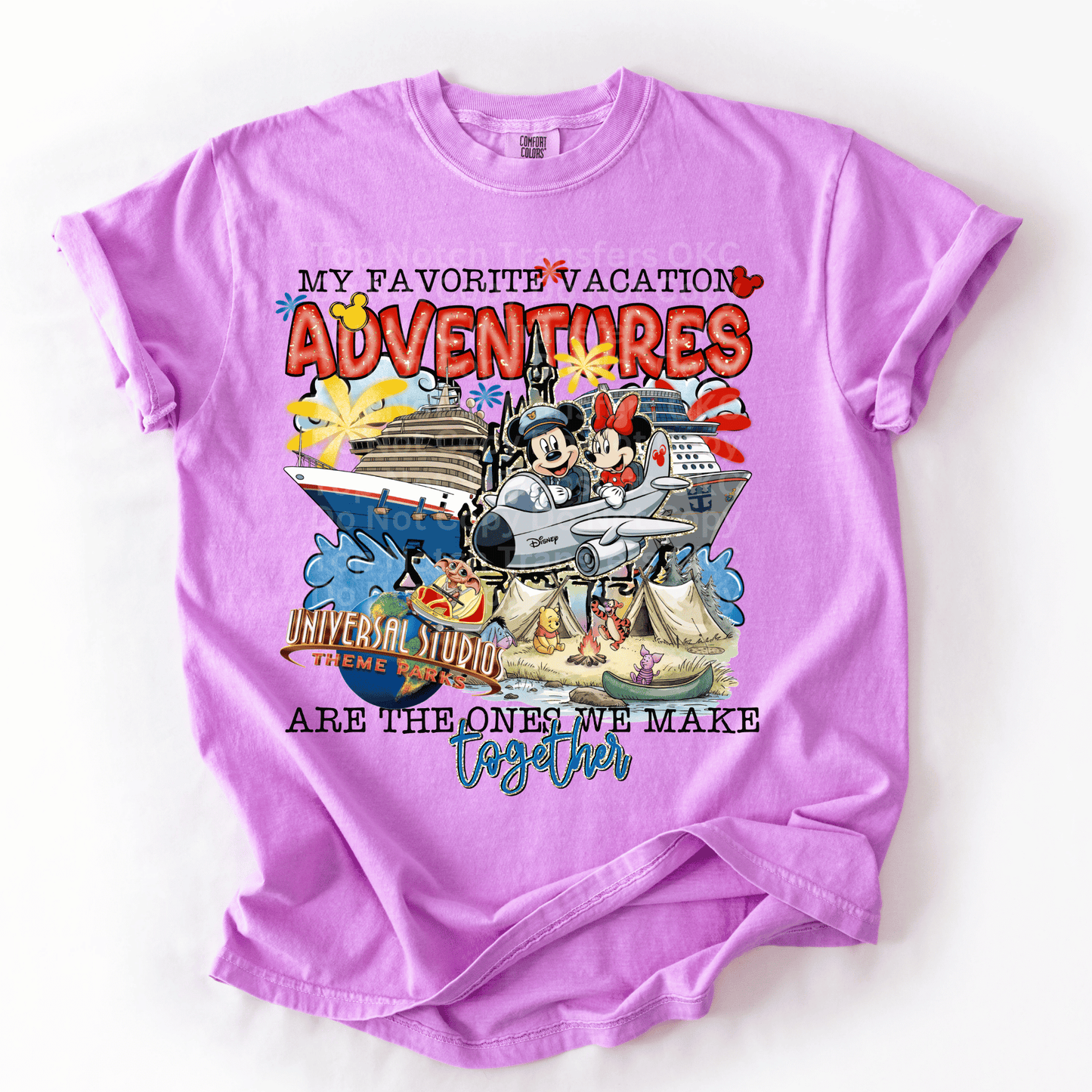 Adventures Together DTF Transfer
