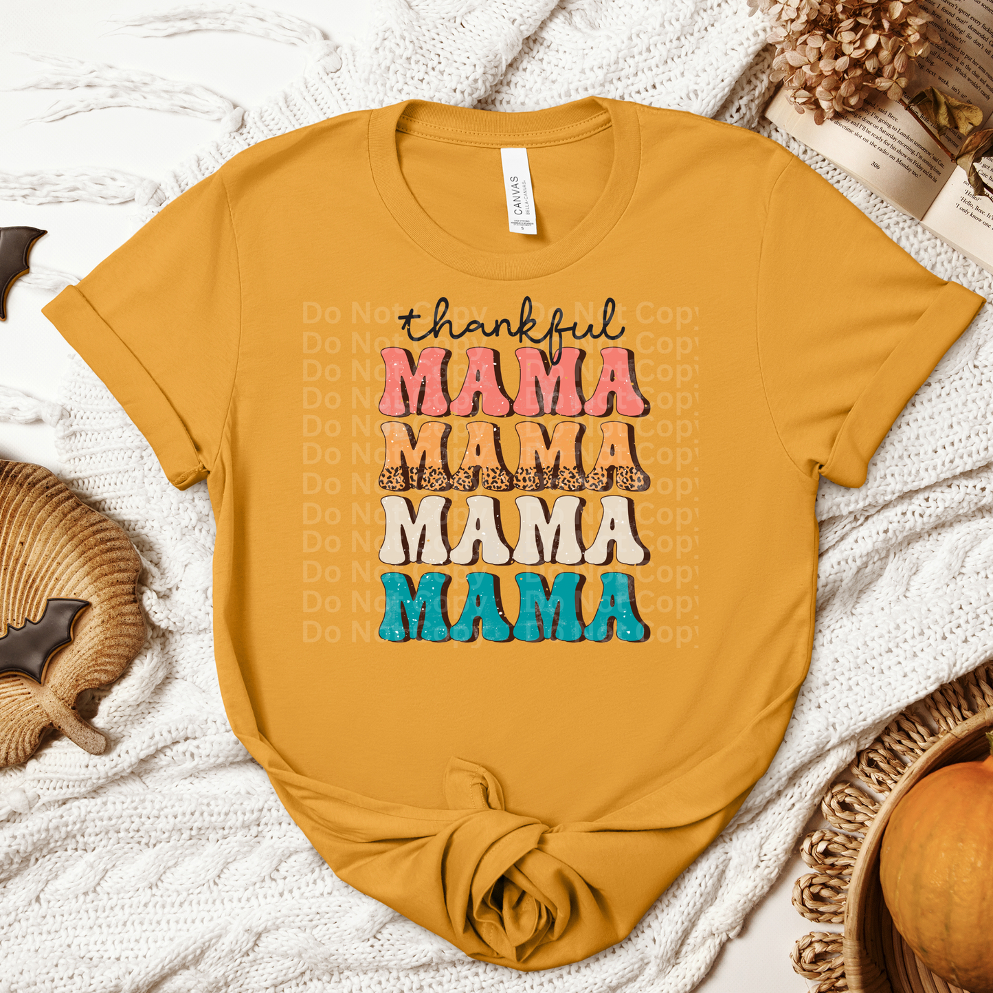 Thankful Mama DTF Transfer