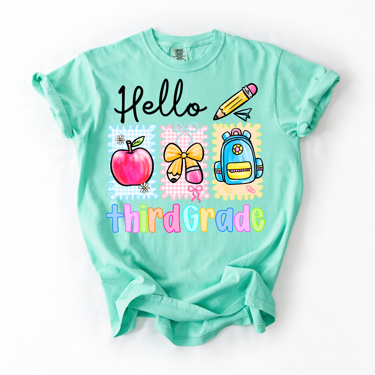 Hello Third Grade DTF Transfer