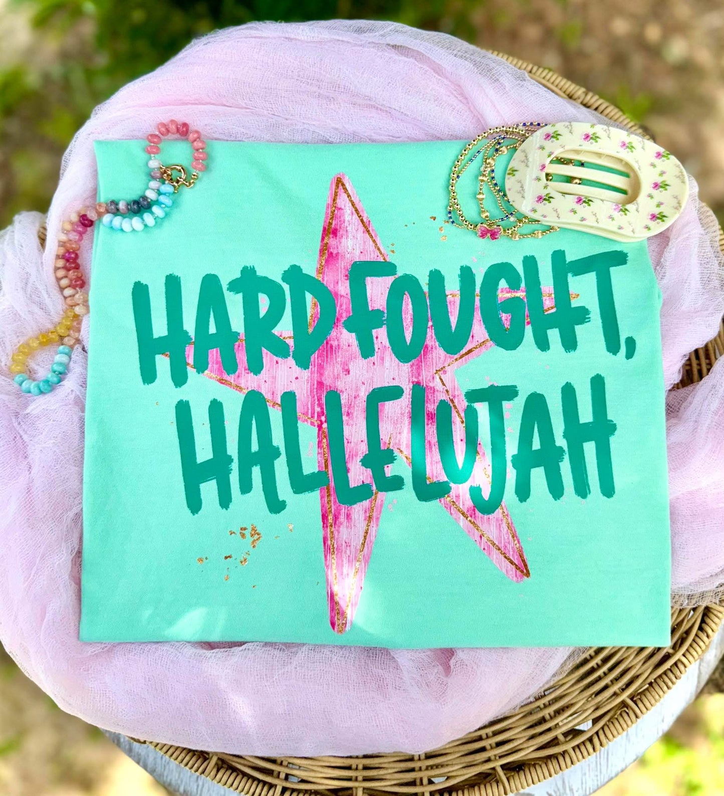 Hard Fought Hallelujah DTF Transfers