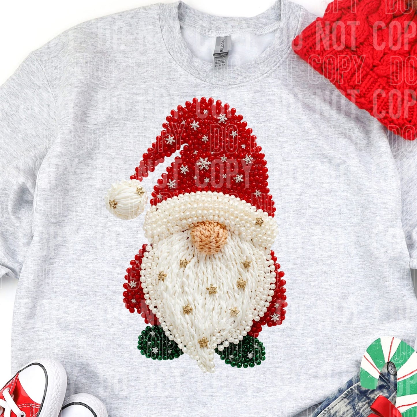 Christmas Gnome DTF Transfer